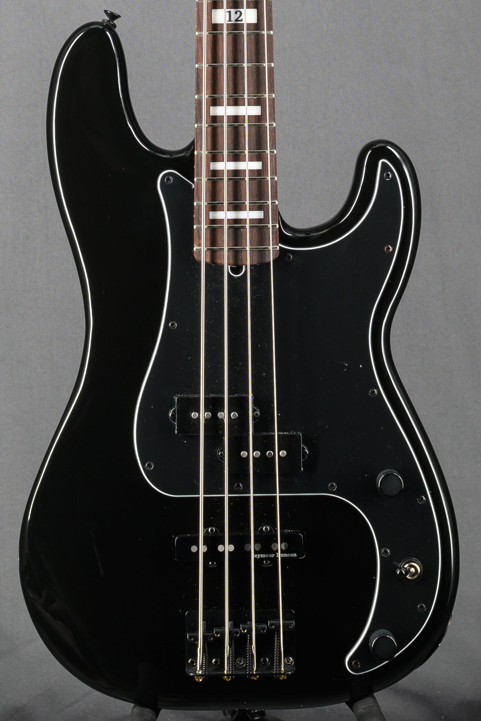 Duff McKagan Signature Precision Bass Black Bass Guitar