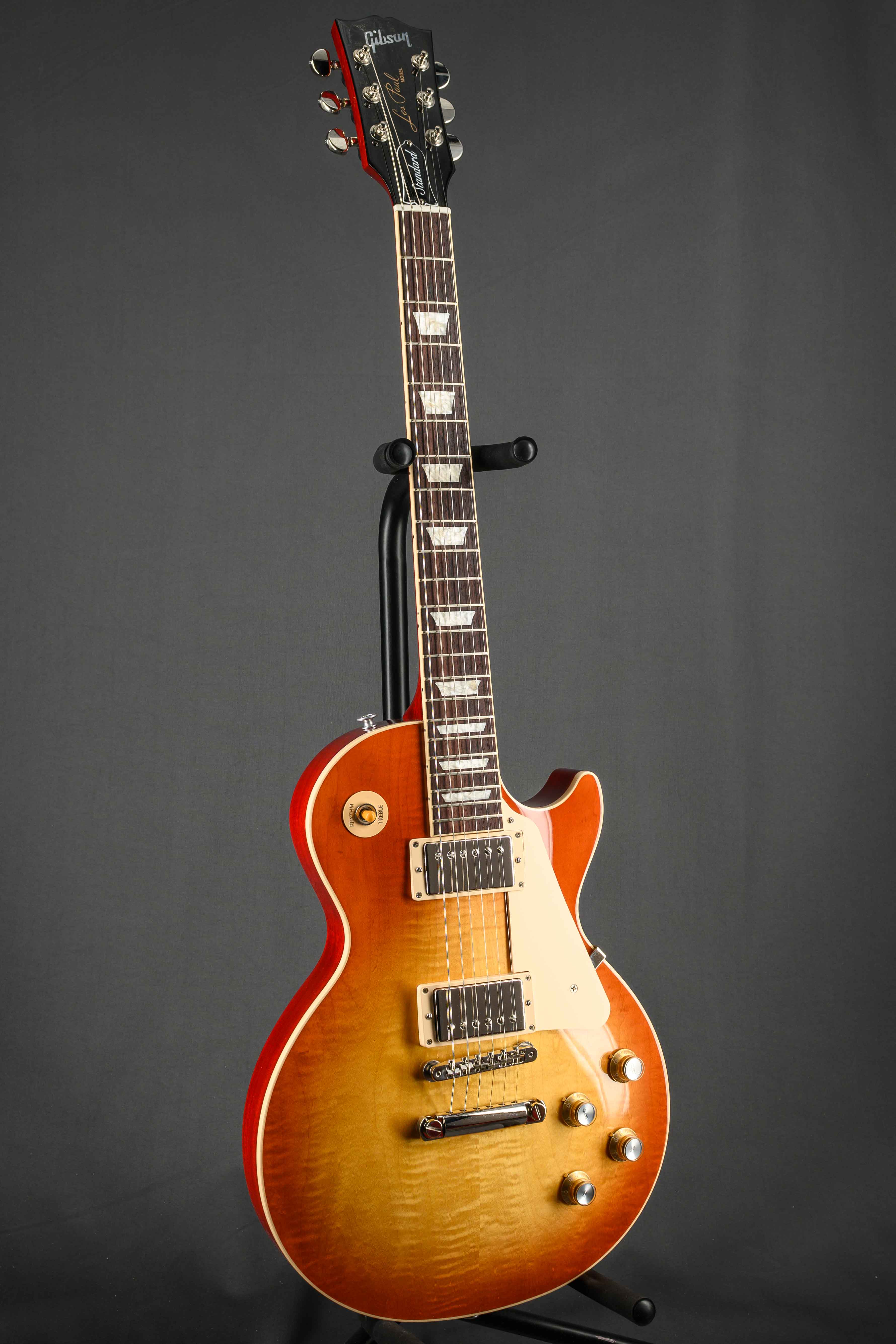 Les Paul Standard '50s Figured Top Electric Guitar Heritage Cherry Sunburst AAA Top*