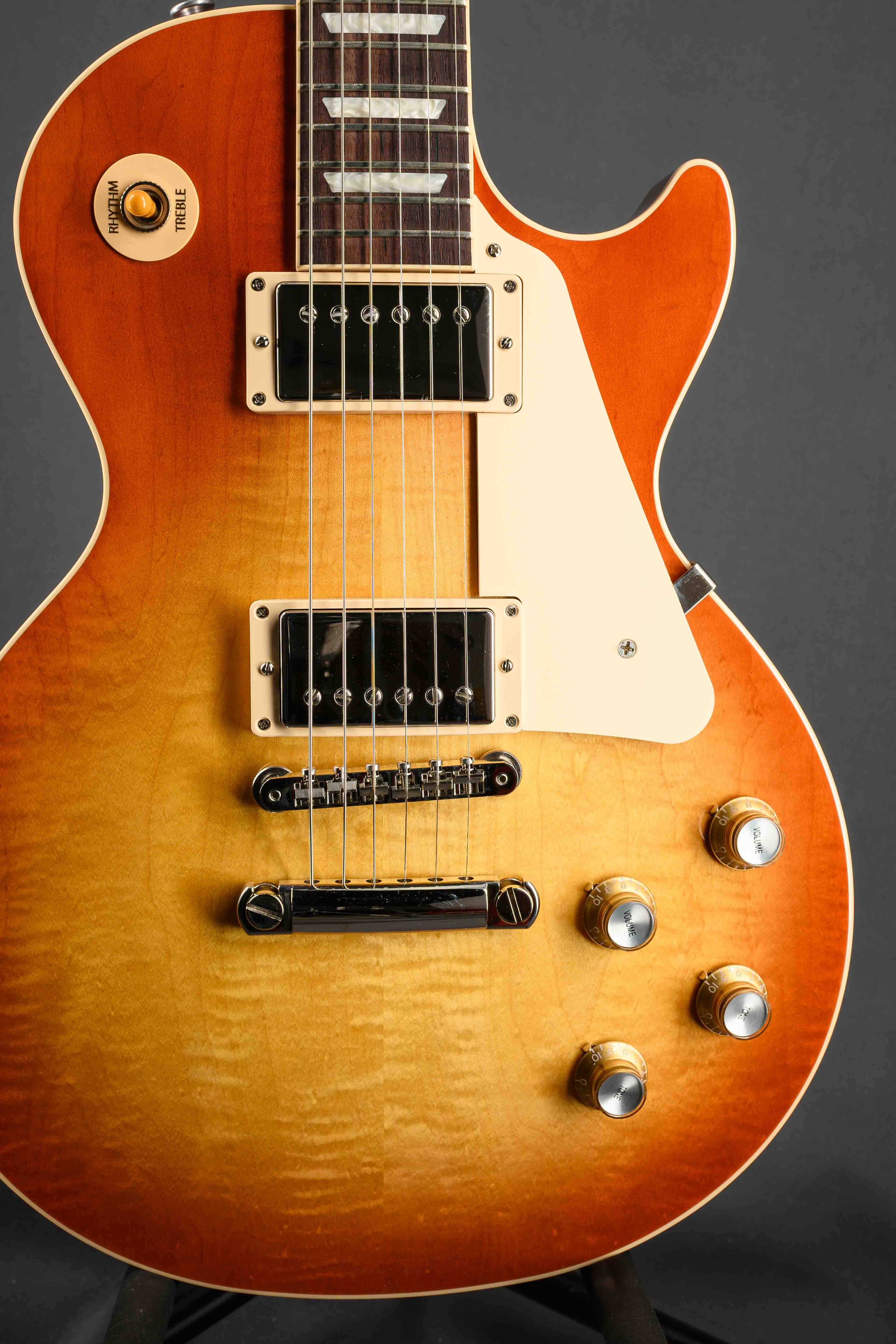 Les Paul Standard '50s Figured Top Electric Guitar Heritage Cherry Sunburst AAA Top*