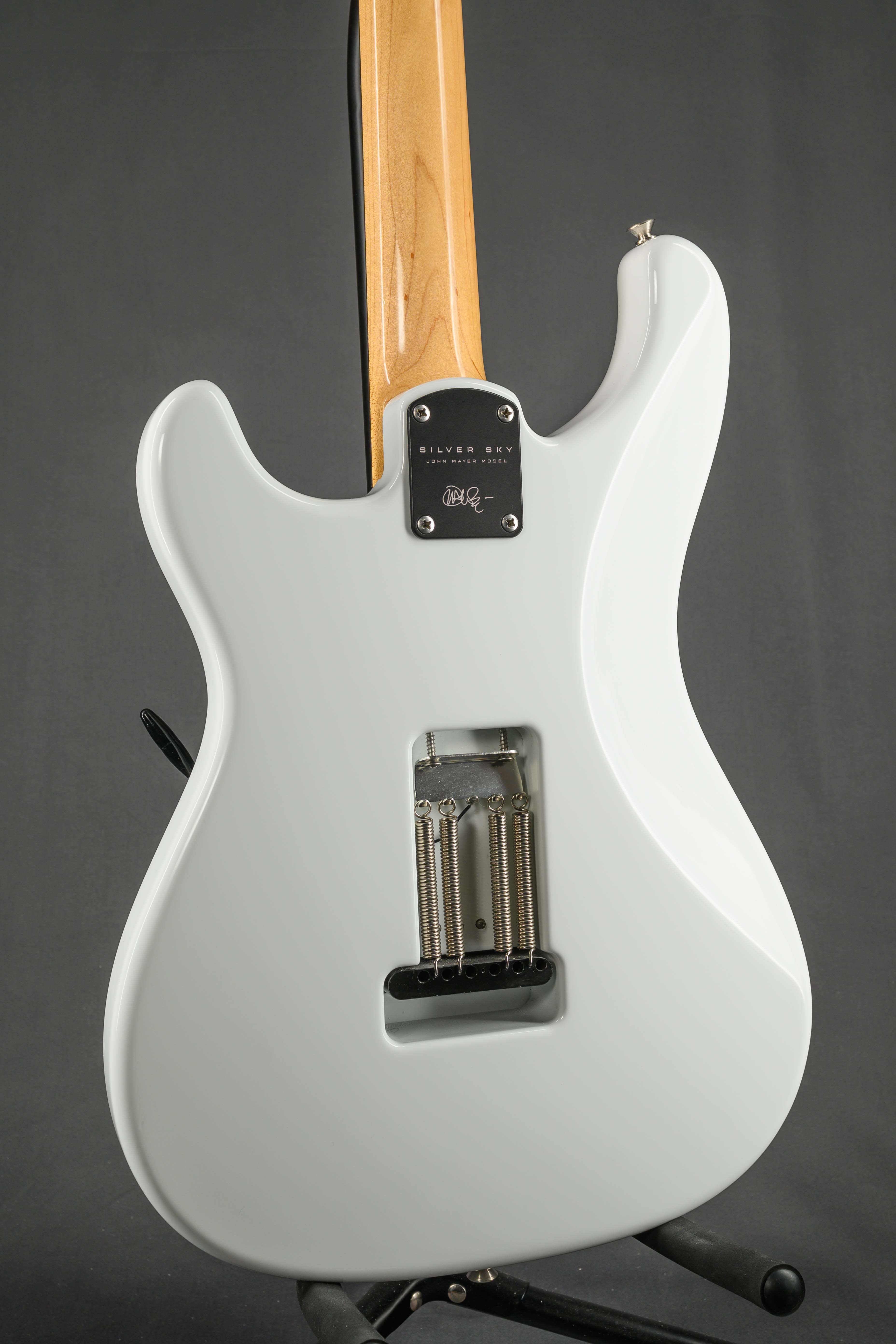 Silver Sky Frost with Maple Fingerboard