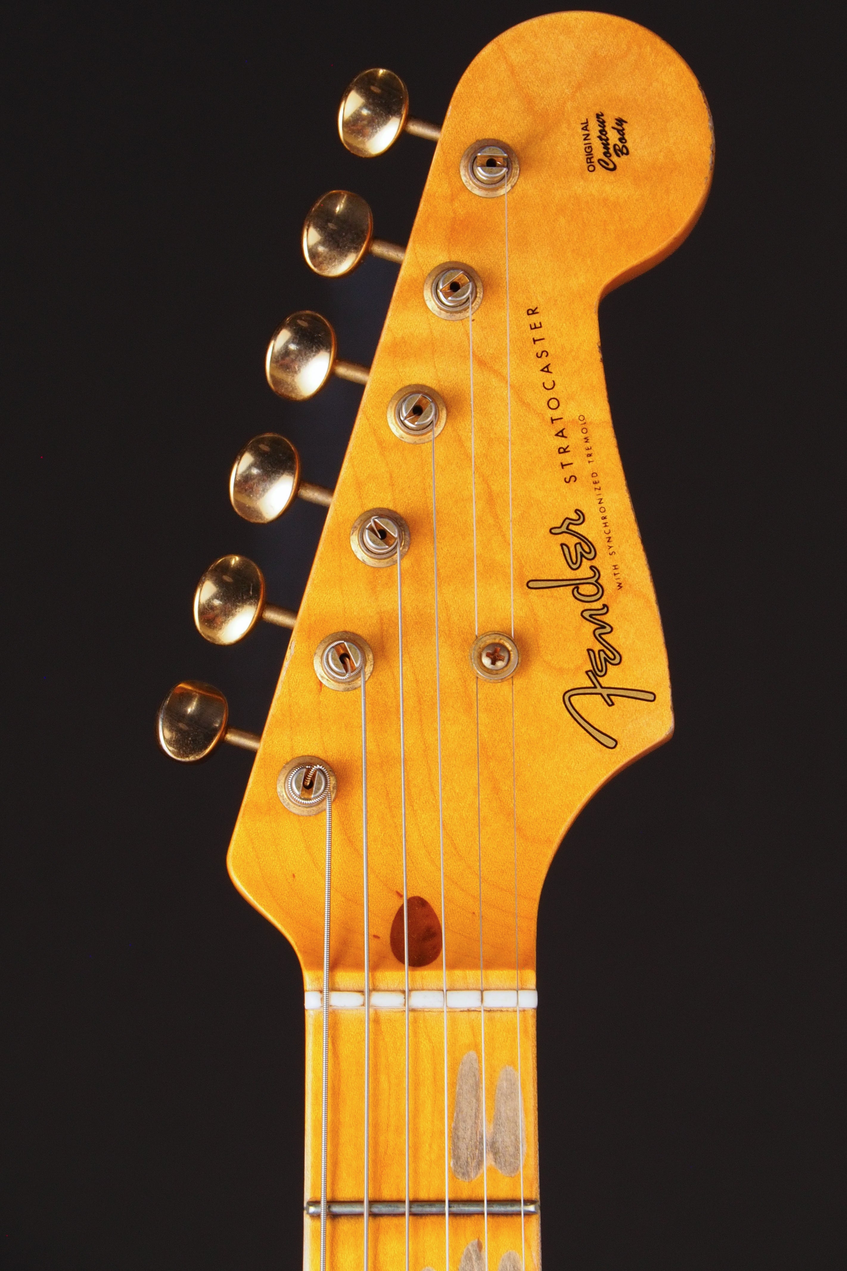 '55 Bone Tone Stratocaster Relic - Gold