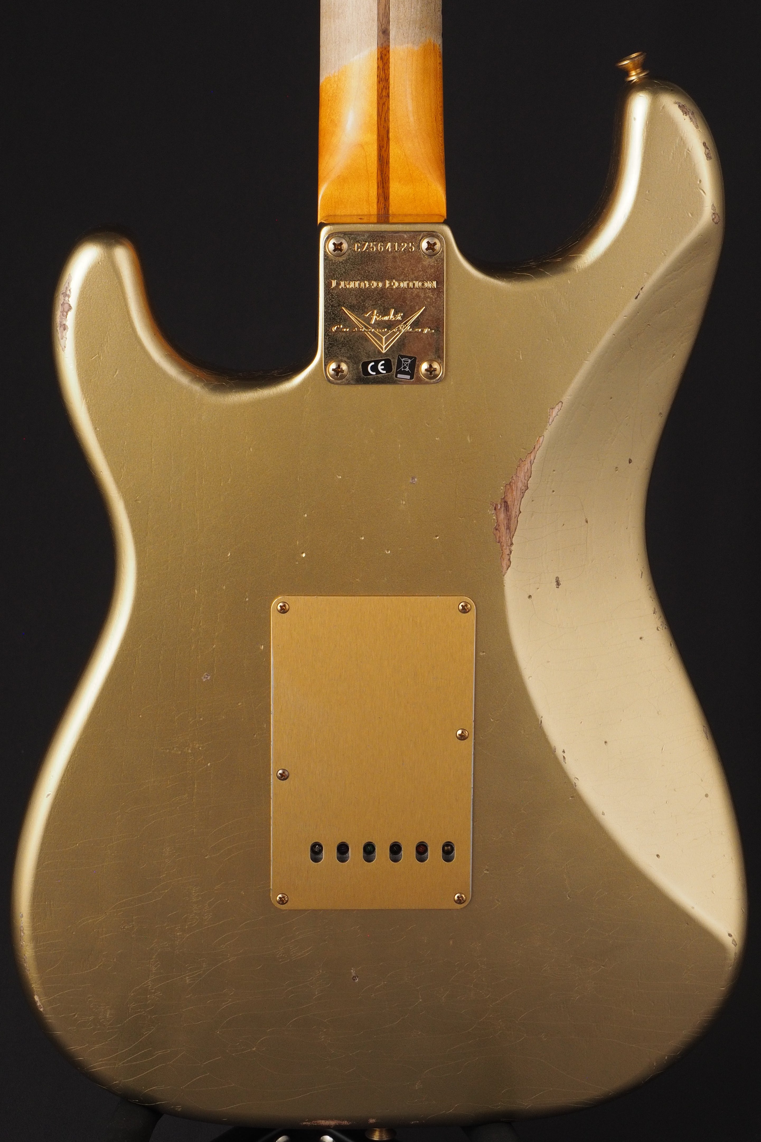 '55 Bone Tone Stratocaster Relic - Gold