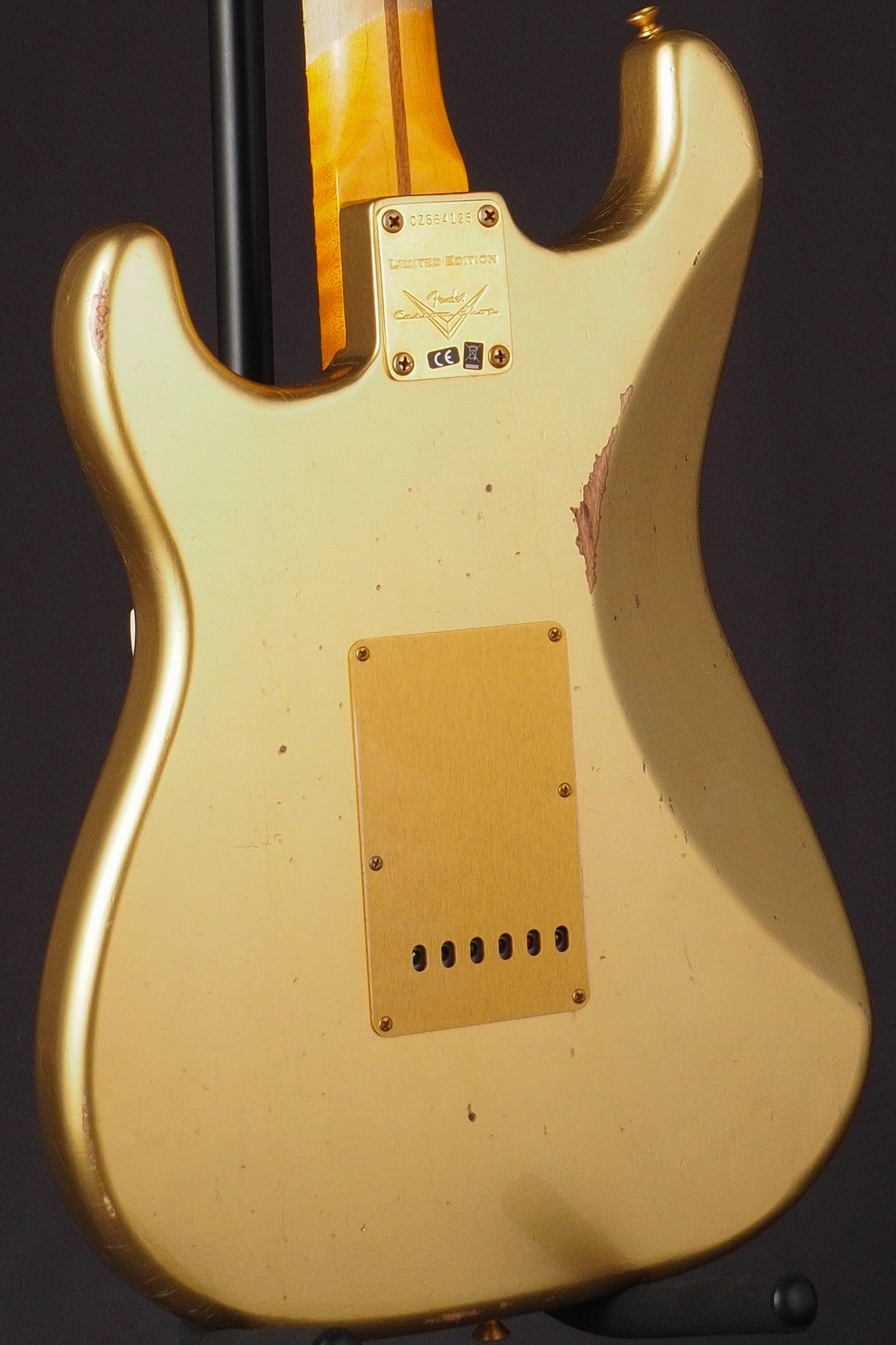 '55 Bone Tone Stratocaster Relic - Gold