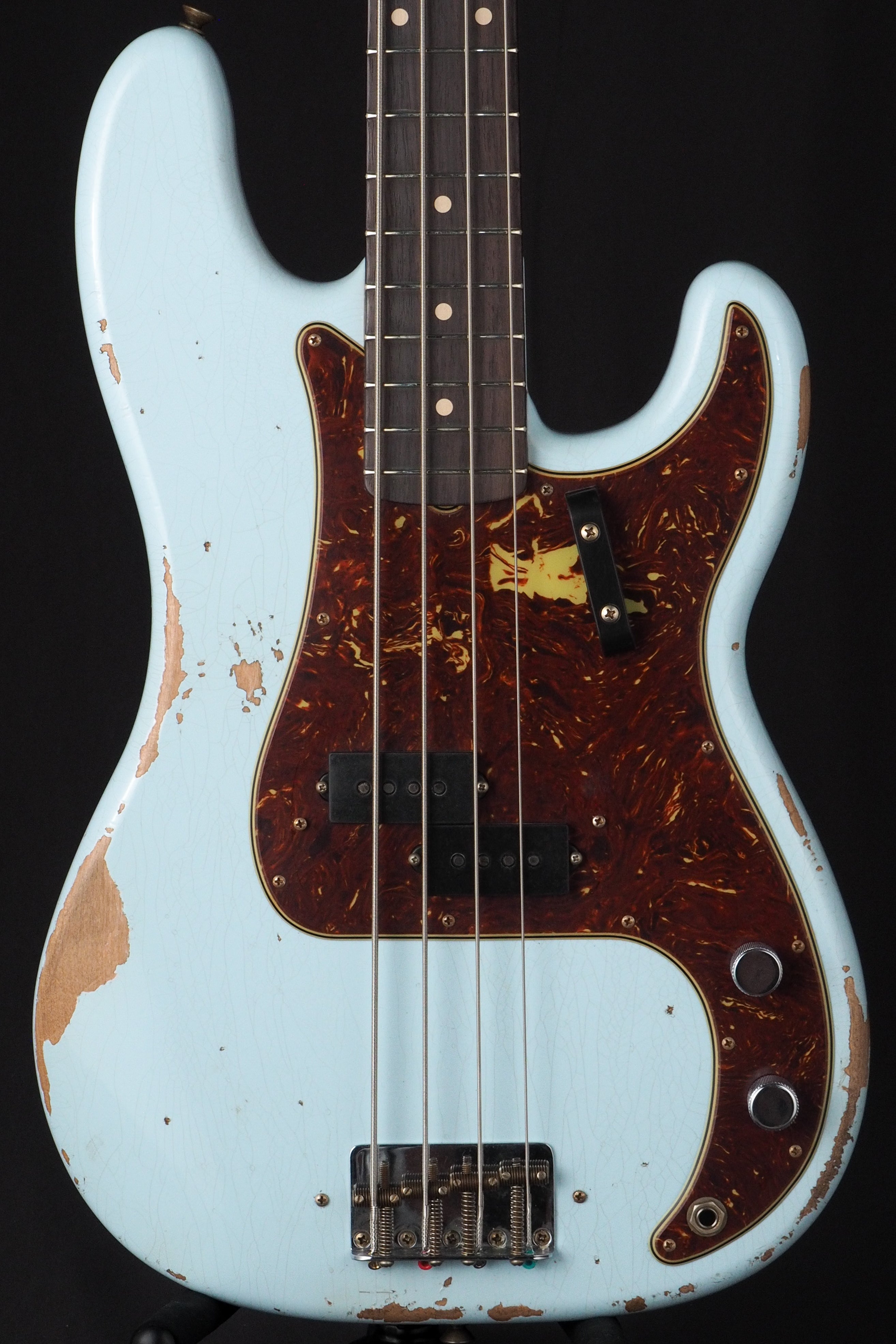 '63 Precision Bass Heavy Relic - Sonic Blue