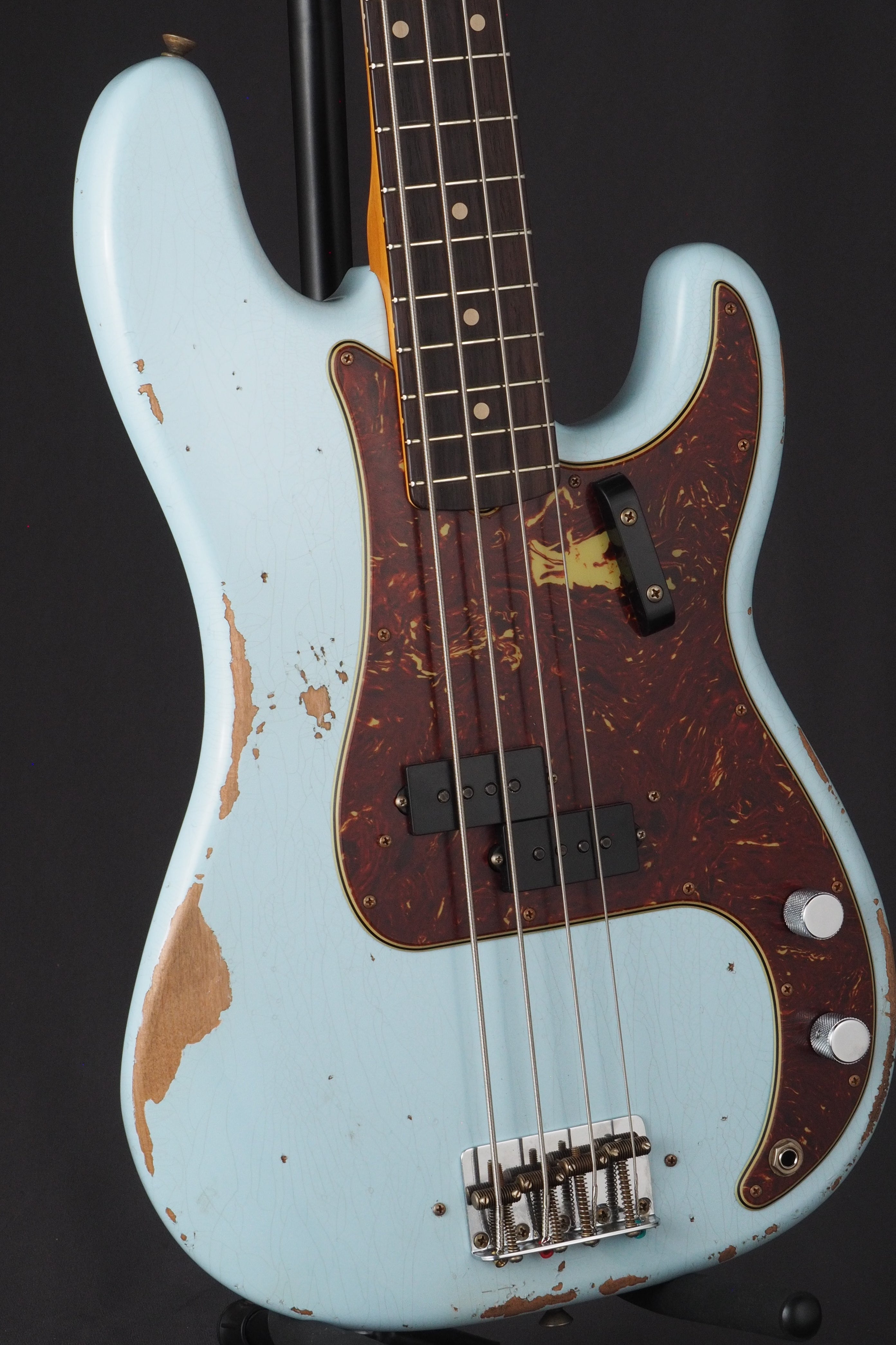 '63 Precision Bass Heavy Relic - Sonic Blue