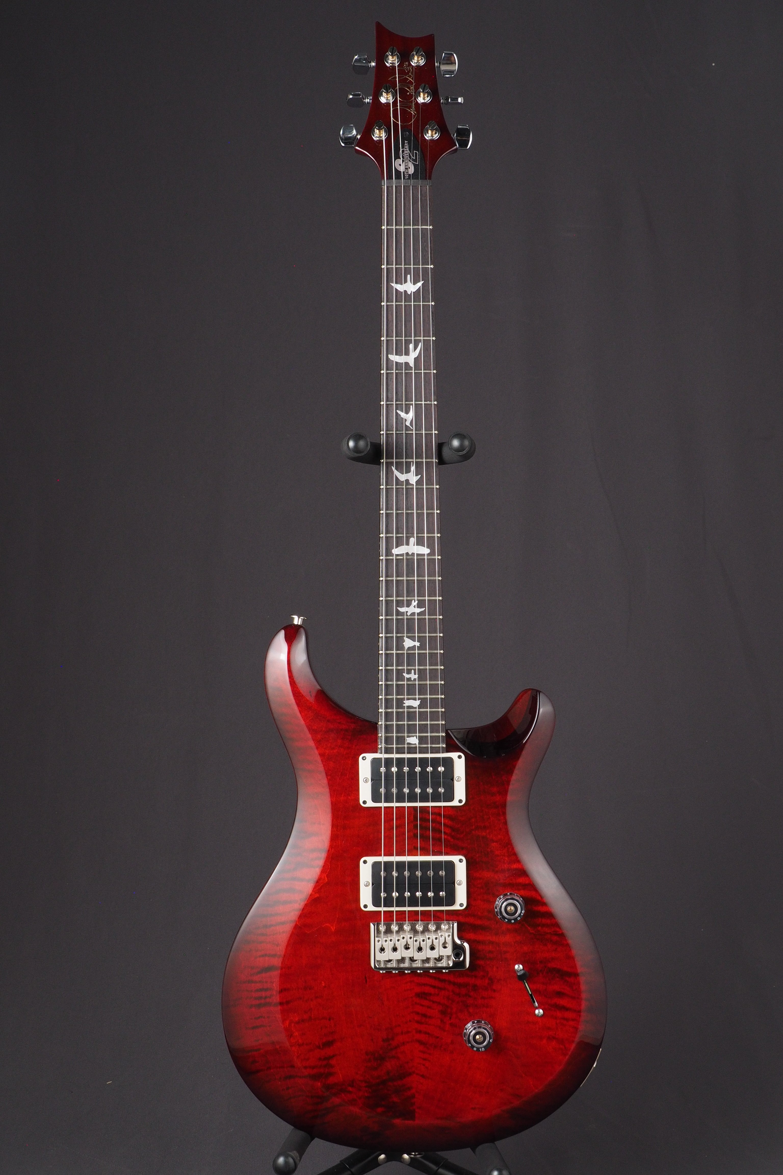 S2 10th Anniversary Custom 24 - Fire Red Burst