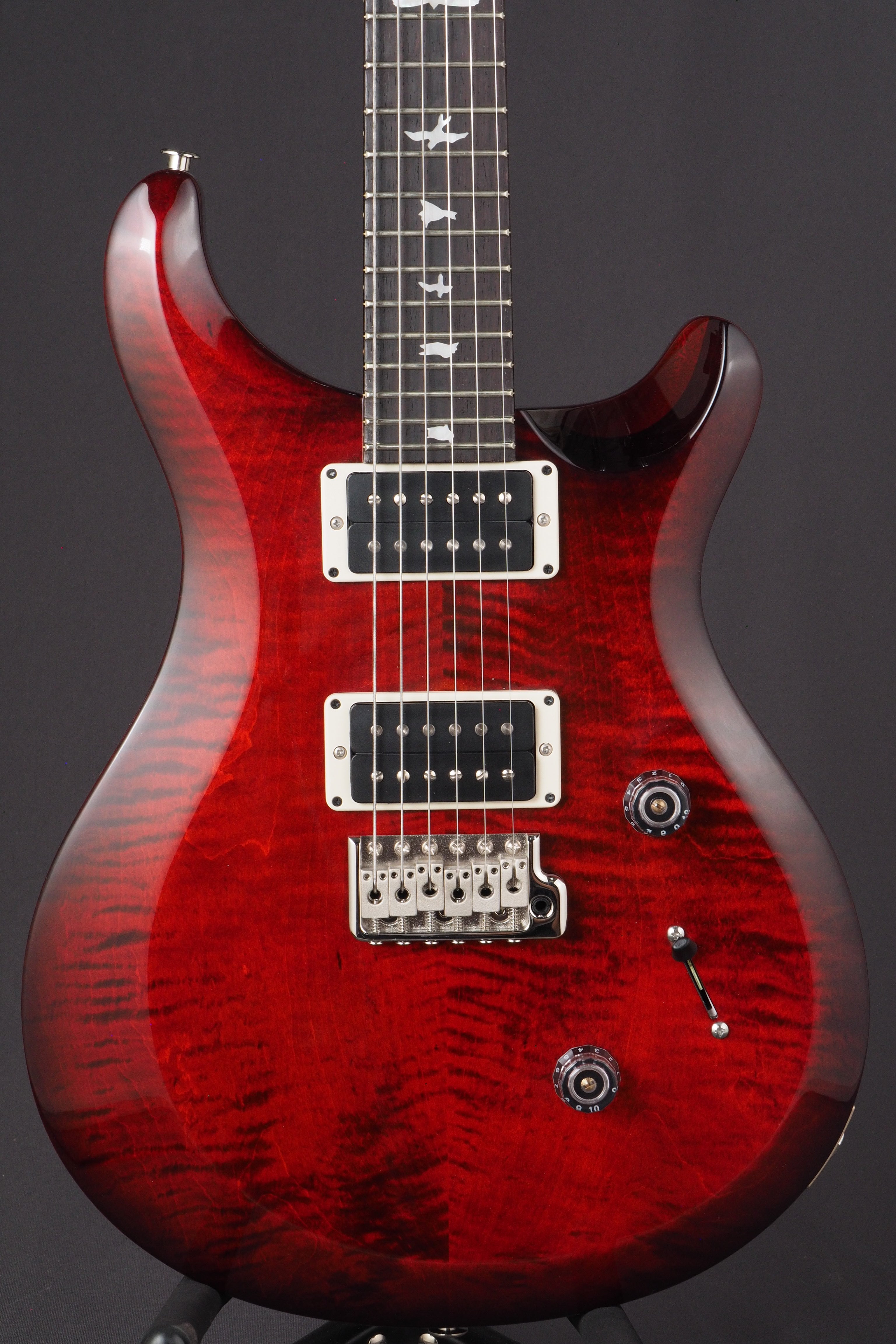 S2 10th Anniversary Custom 24 - Fire Red Burst