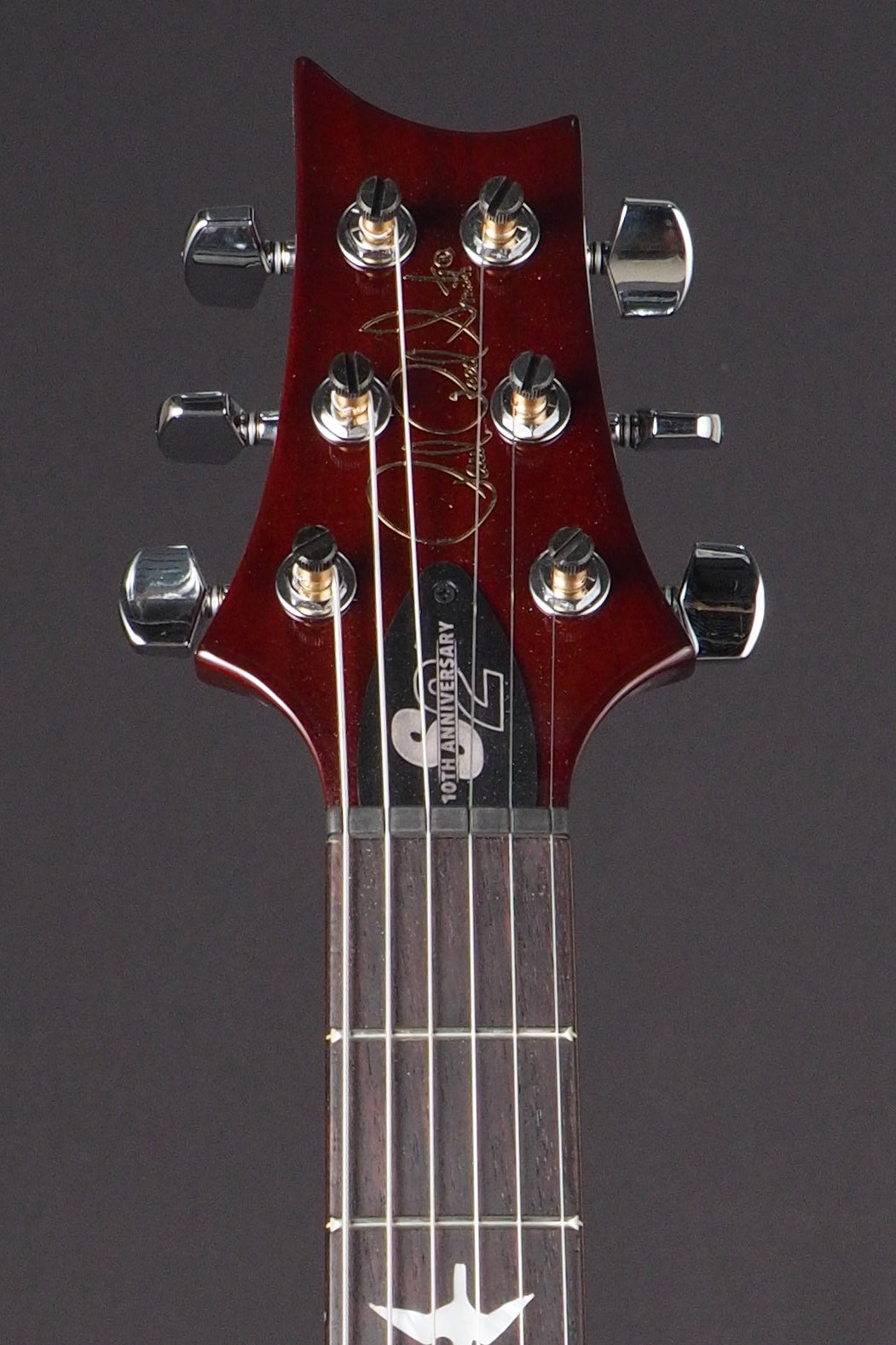 S2 10th Anniversary Custom 24 - Fire Red Burst