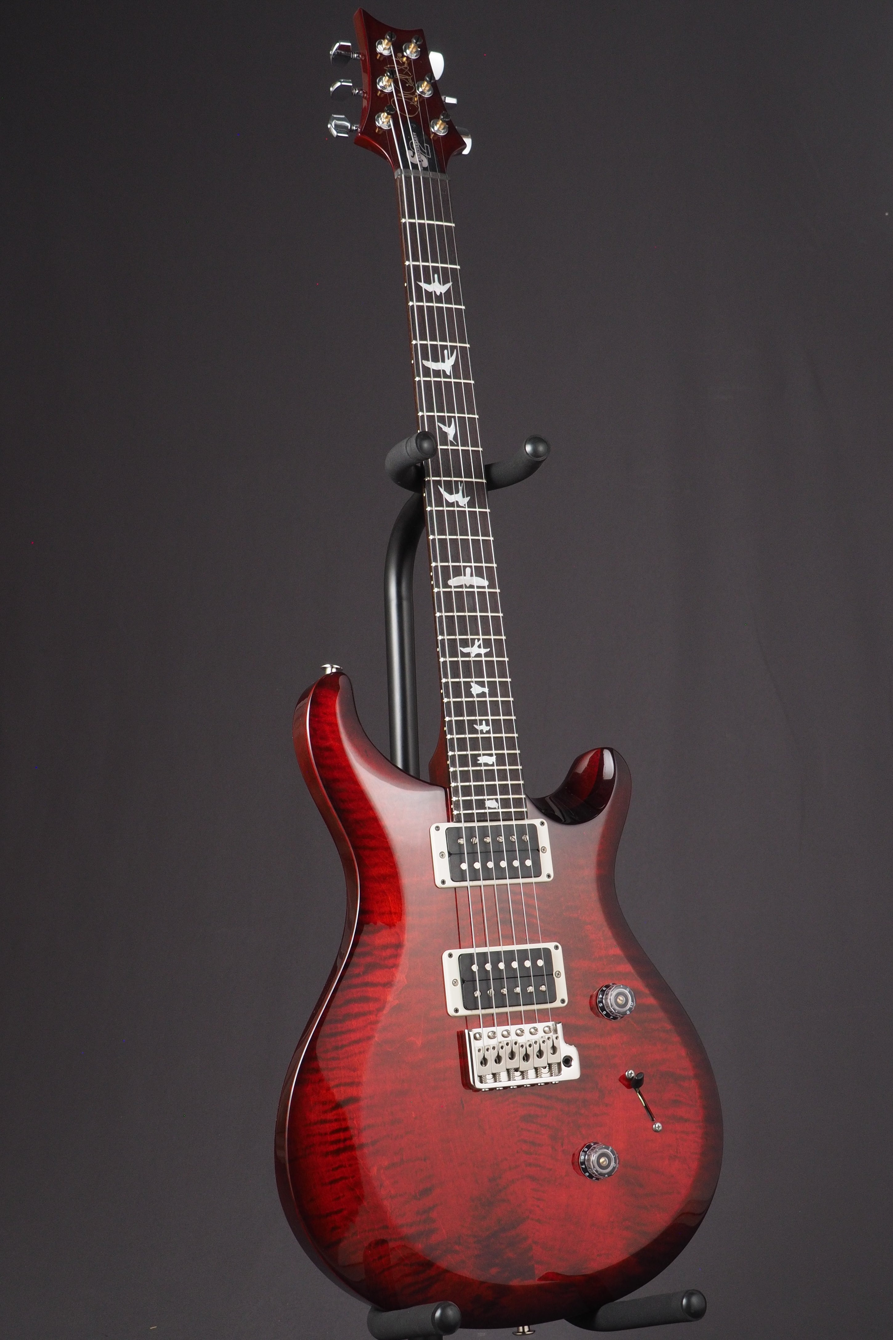 S2 10th Anniversary Custom 24 - Fire Red Burst