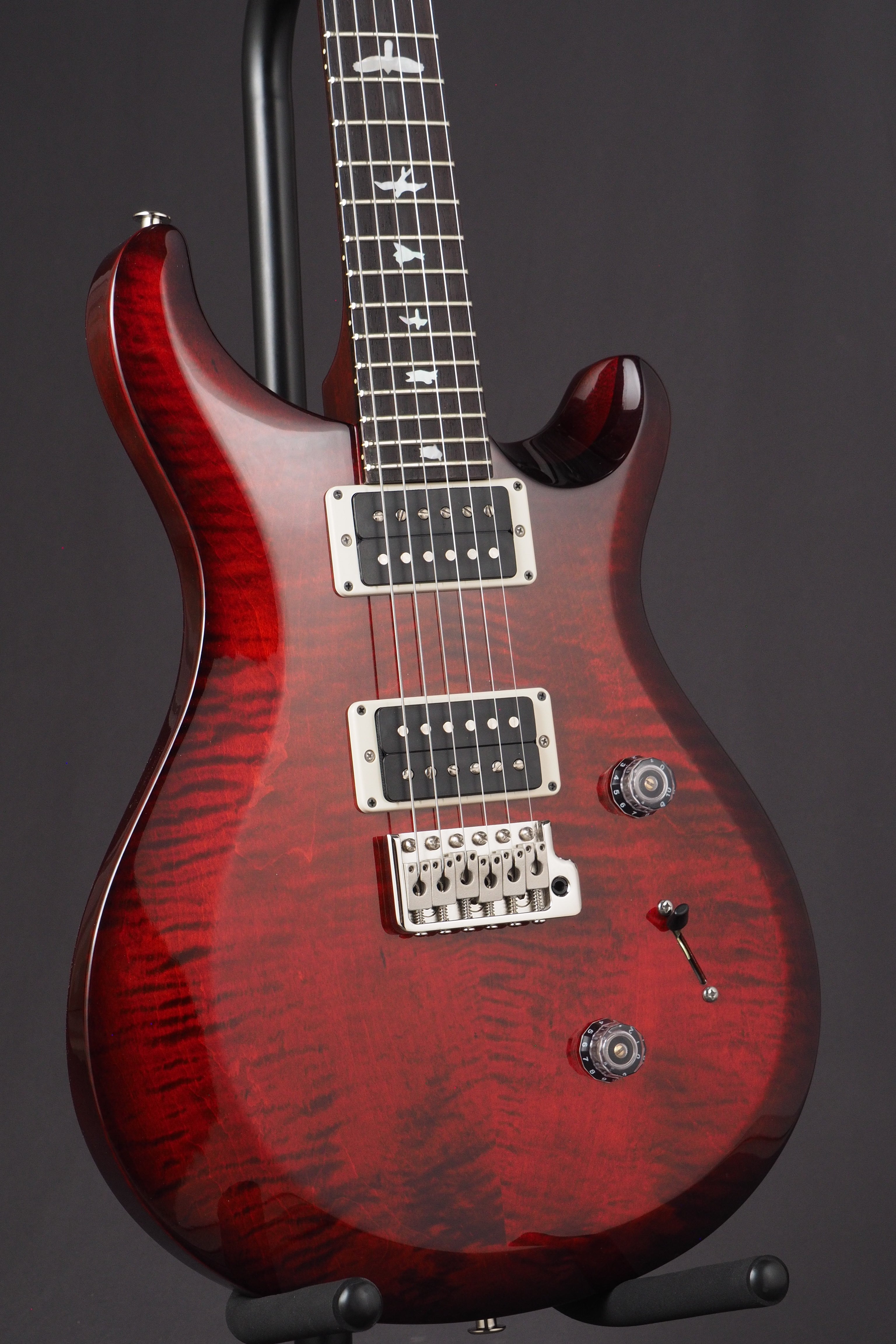 S2 10th Anniversary Custom 24 - Fire Red Burst