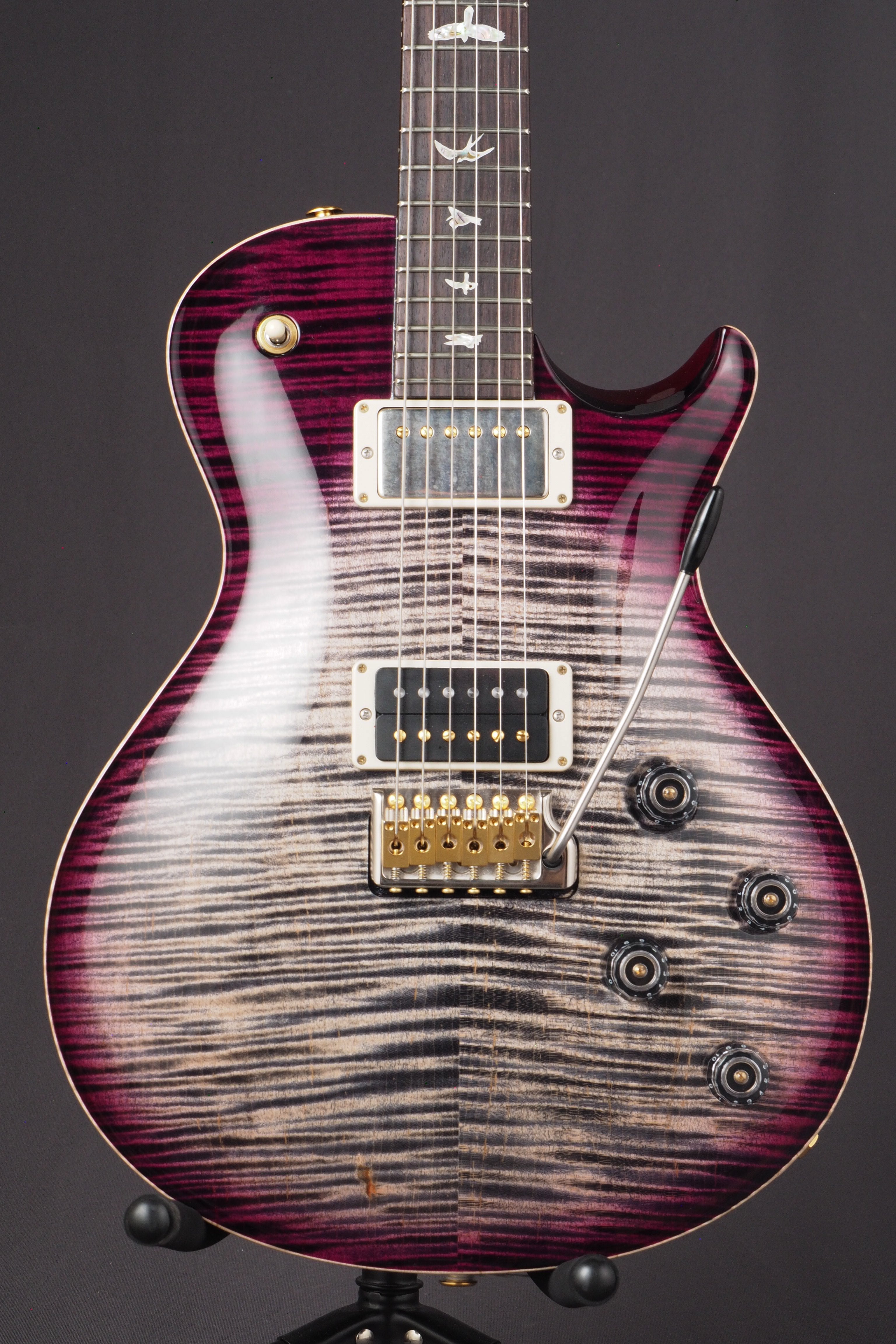 Mark Tremonti Signature 10 Top with Tremolo - Charcoal Purple Burst