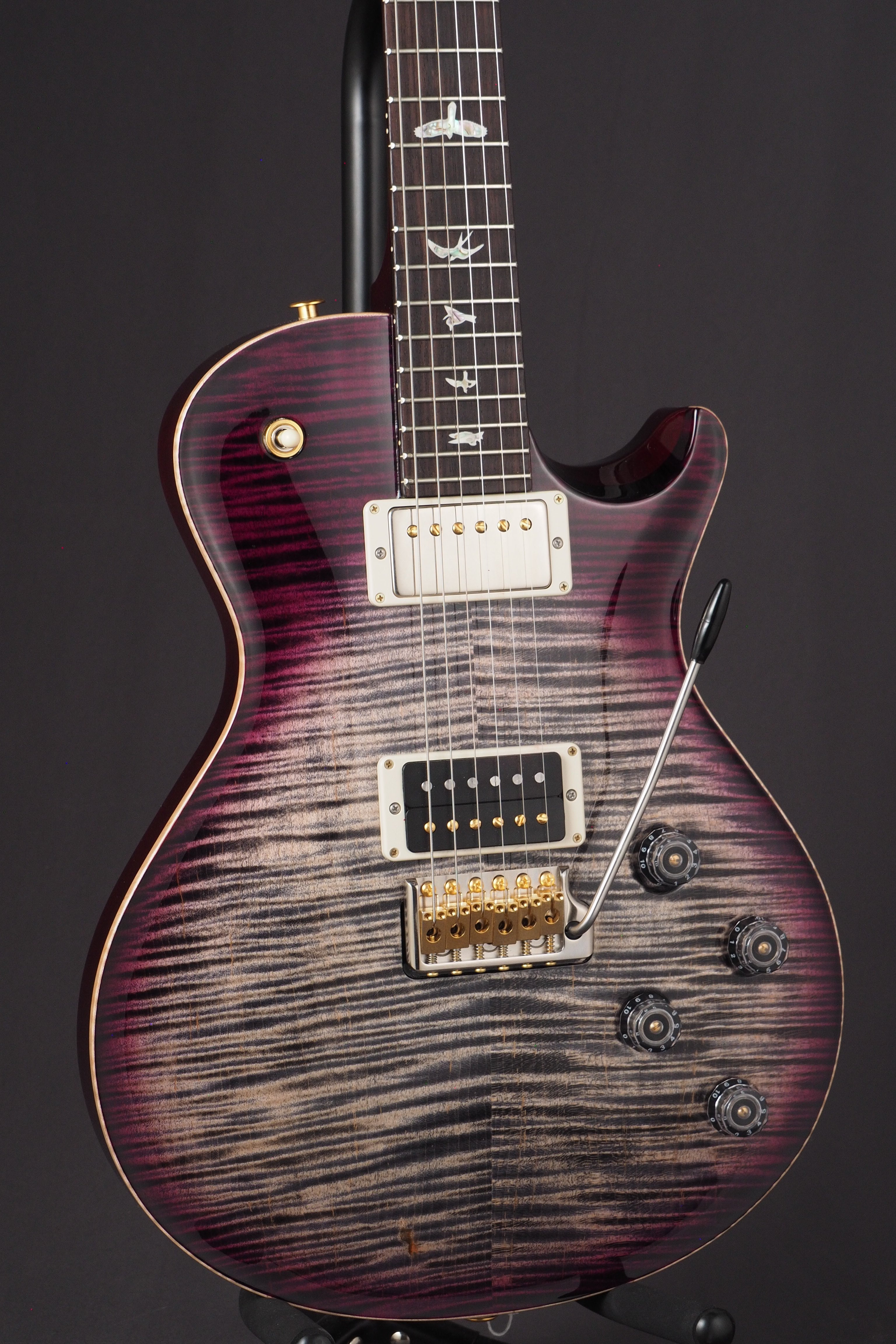 Mark Tremonti Signature 10 Top with Tremolo - Charcoal Purple Burst