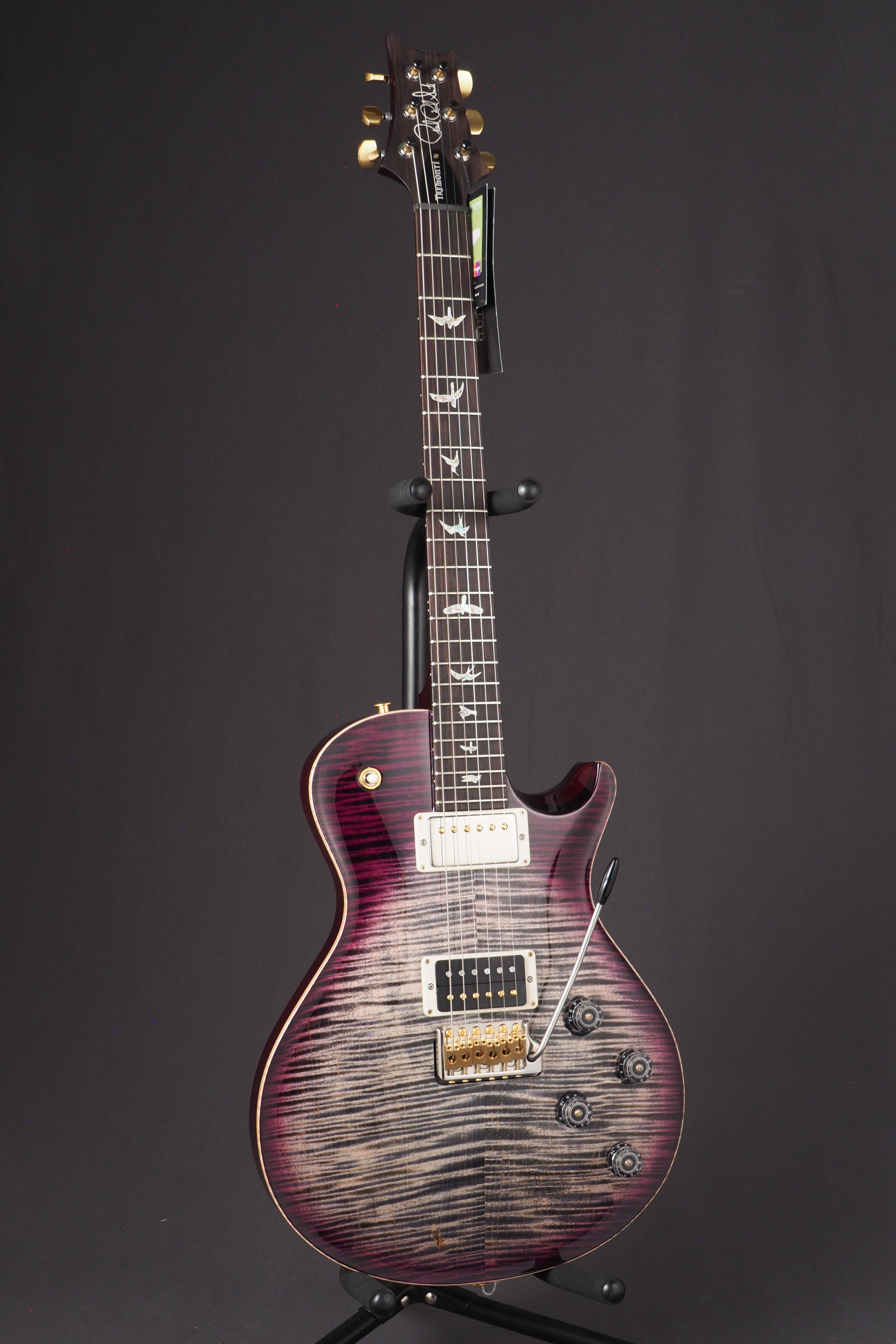 Mark Tremonti Signature 10 Top with Tremolo - Charcoal Purple Burst