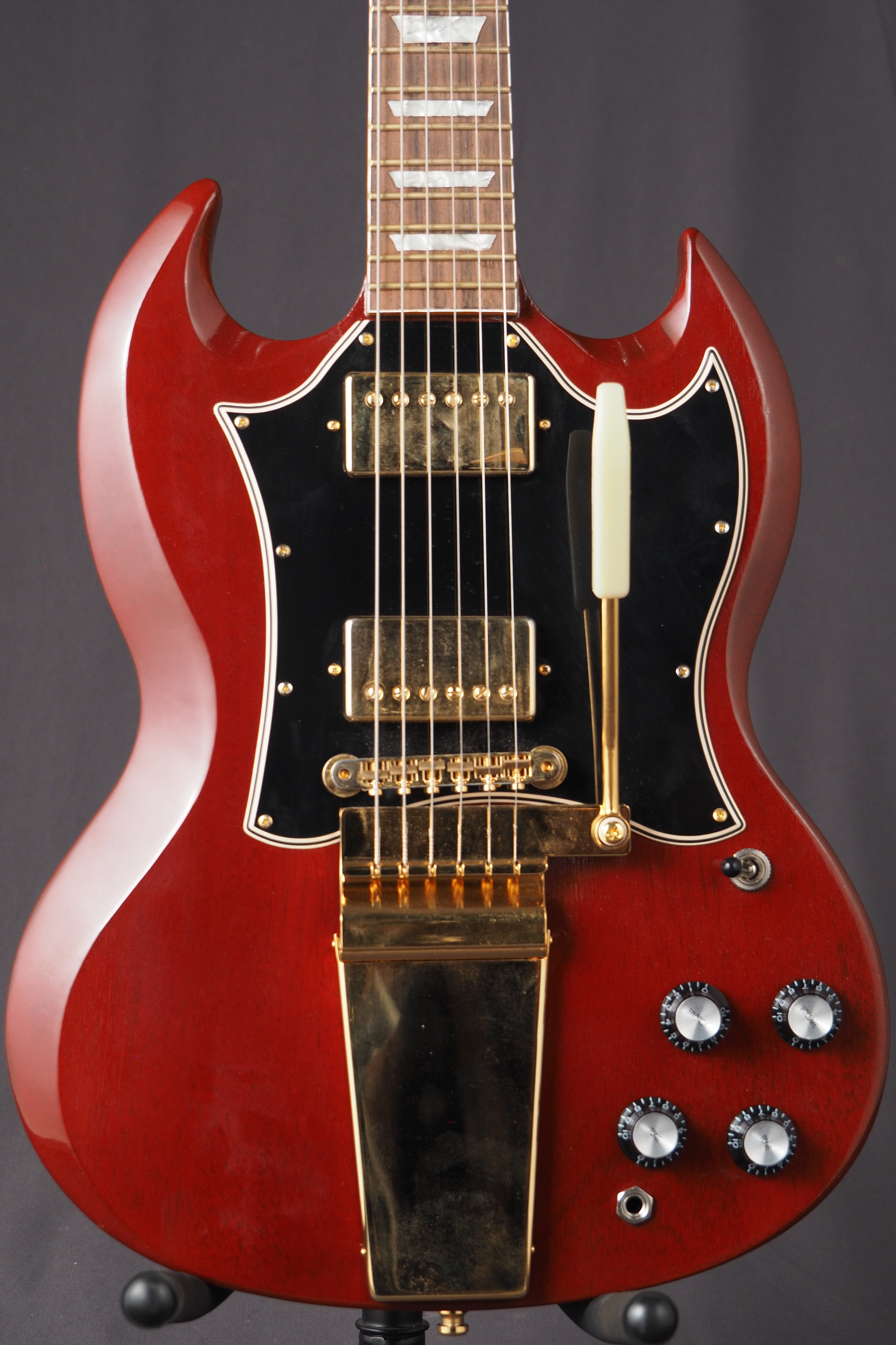 1969 SG Standard (Refin) "Large Guard" with Vibrola - Cherry