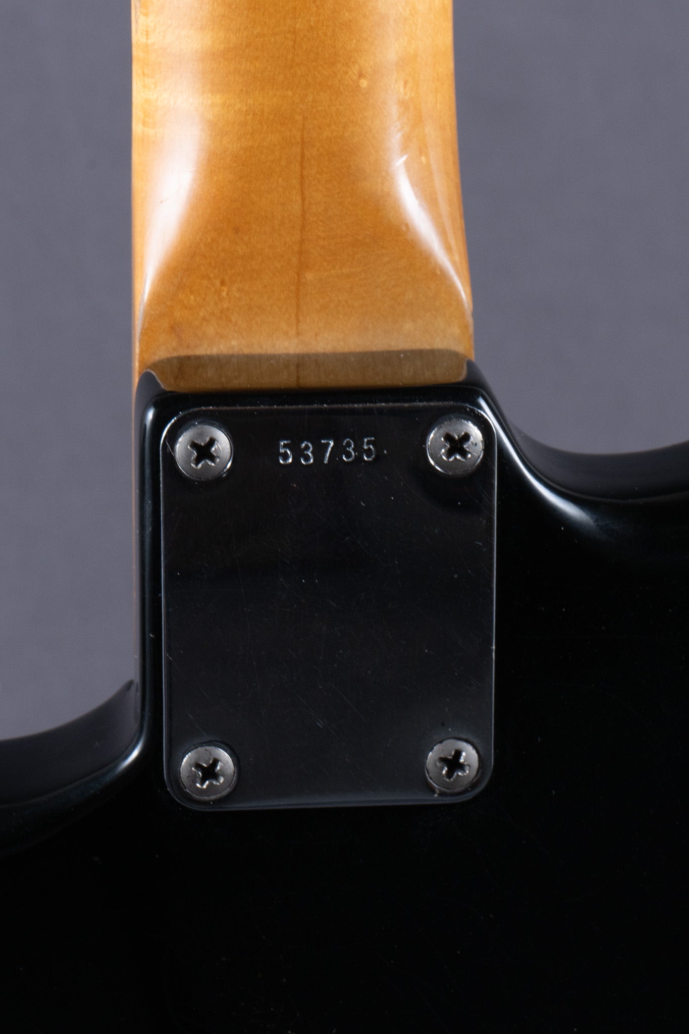 1960 Stratocaster Refin - Black