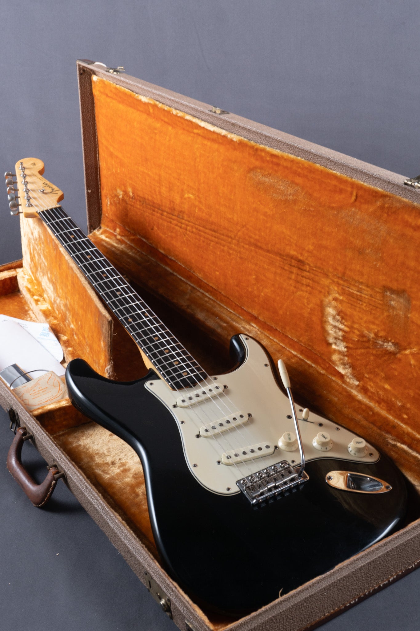 1960 Stratocaster Refin - Black