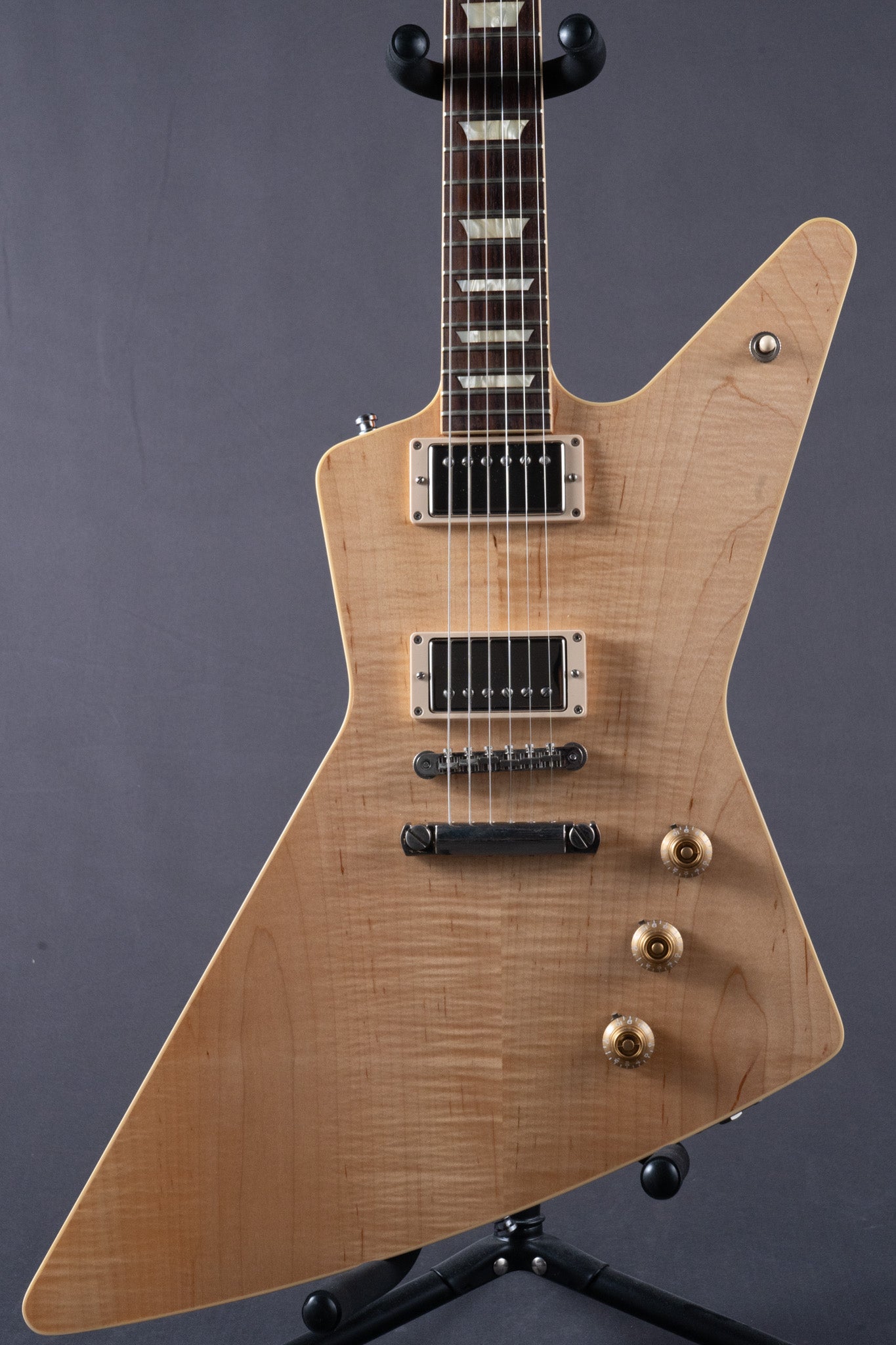 Explorer Standard Figured Curly Maple - Natural