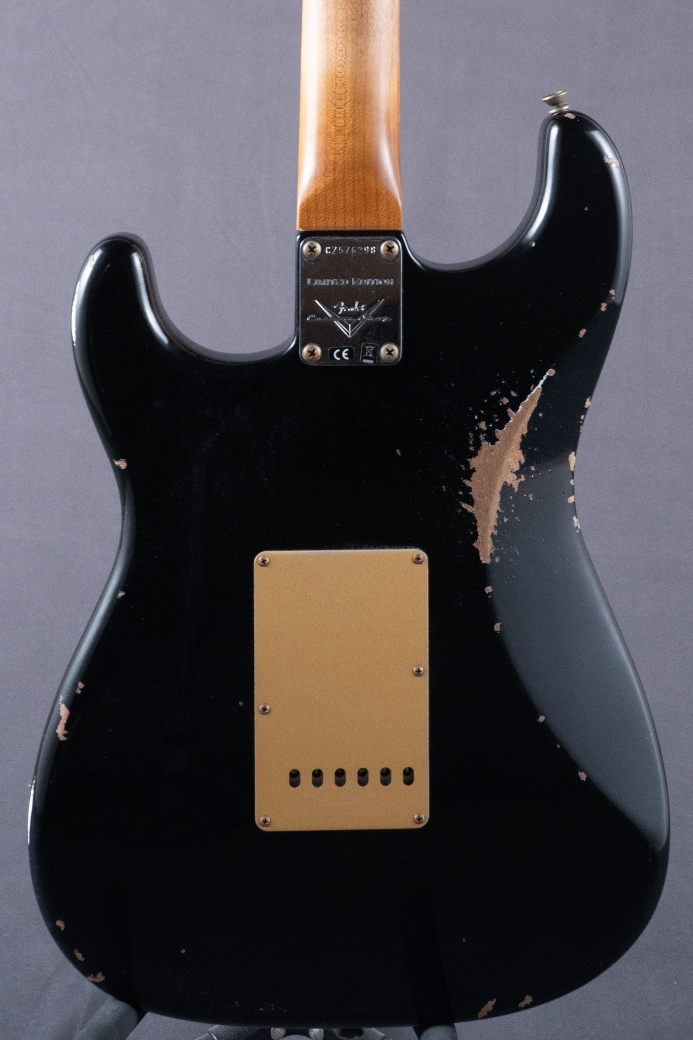 Limited Roasted Bighead Stratocaster Relic - Black