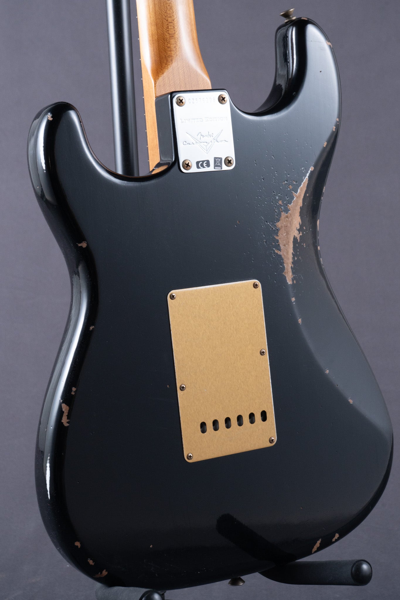 Limited Roasted Bighead Stratocaster Relic - Black