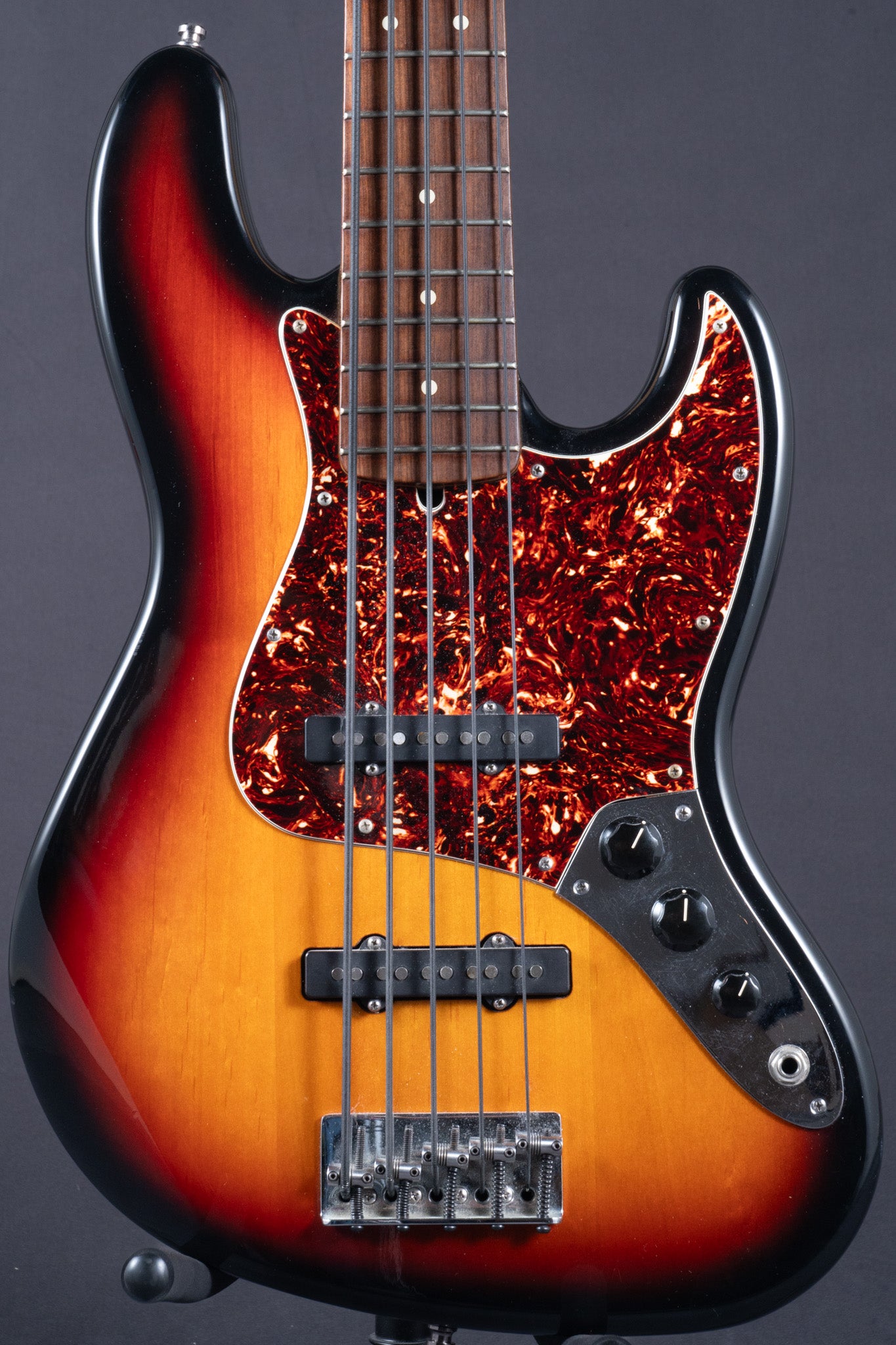 1998 Fender American Standard Jazz Bass V - Sunburst