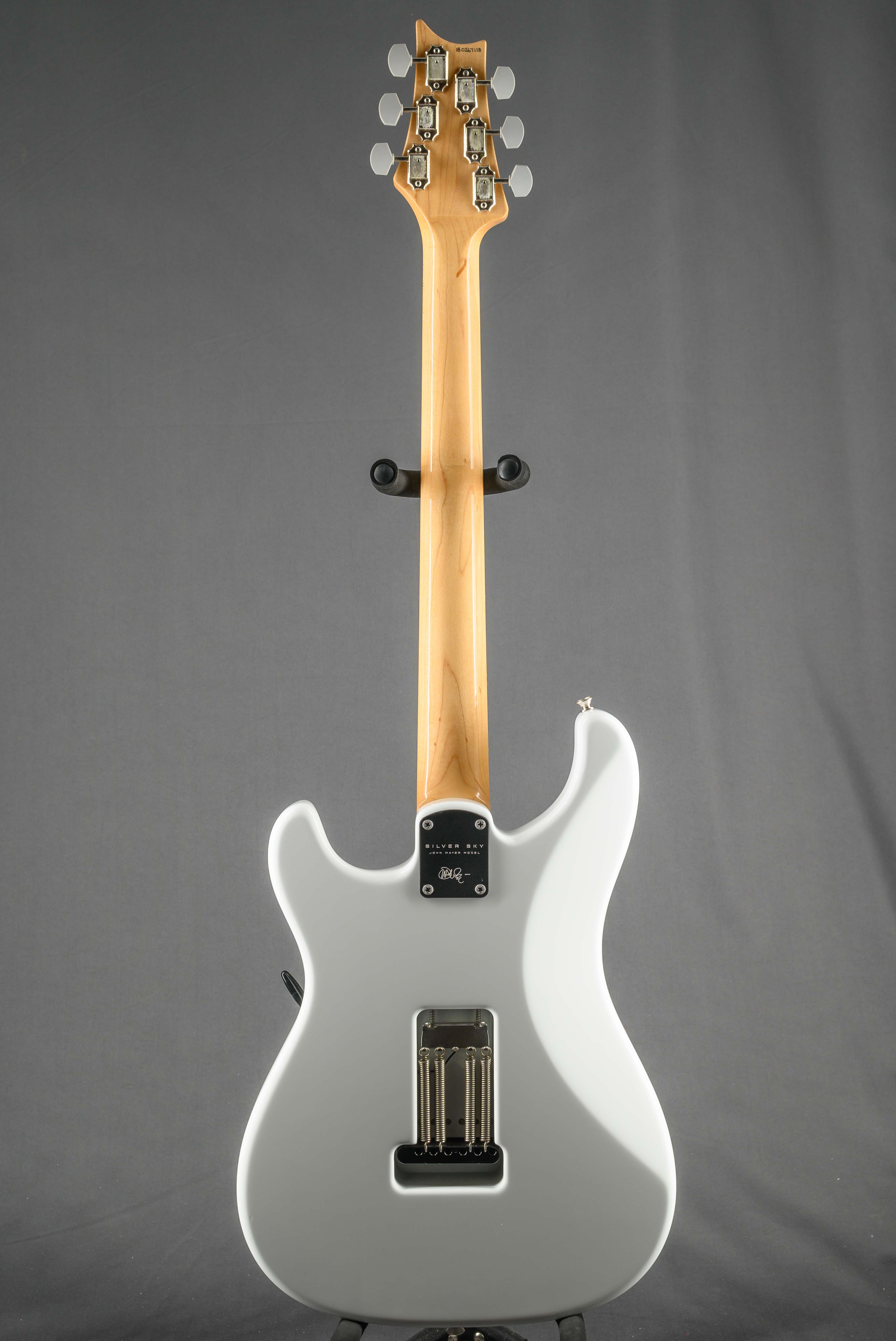 Silver Sky - Frost with Maple Fingerboard