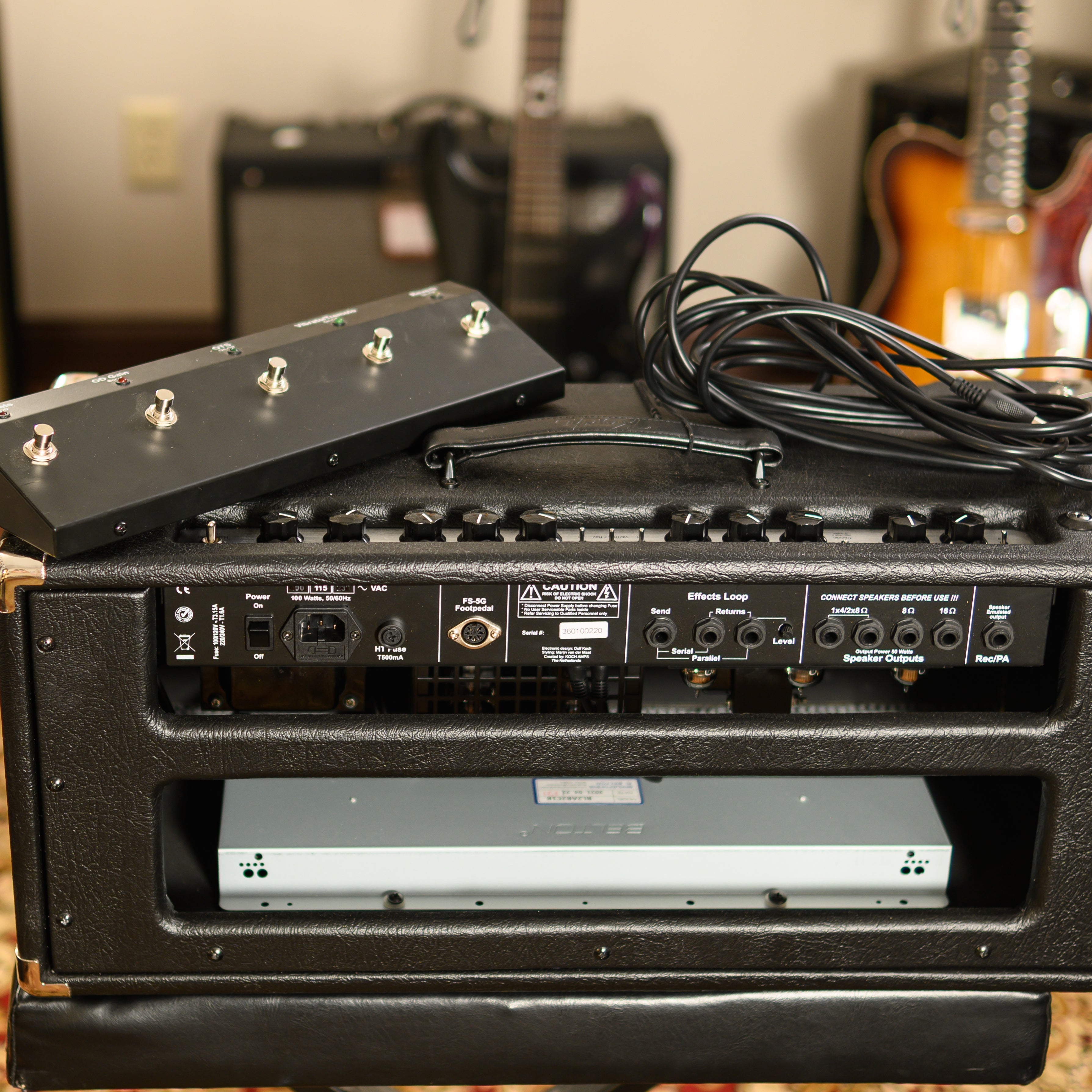 The Greg 50W Amplifier Head