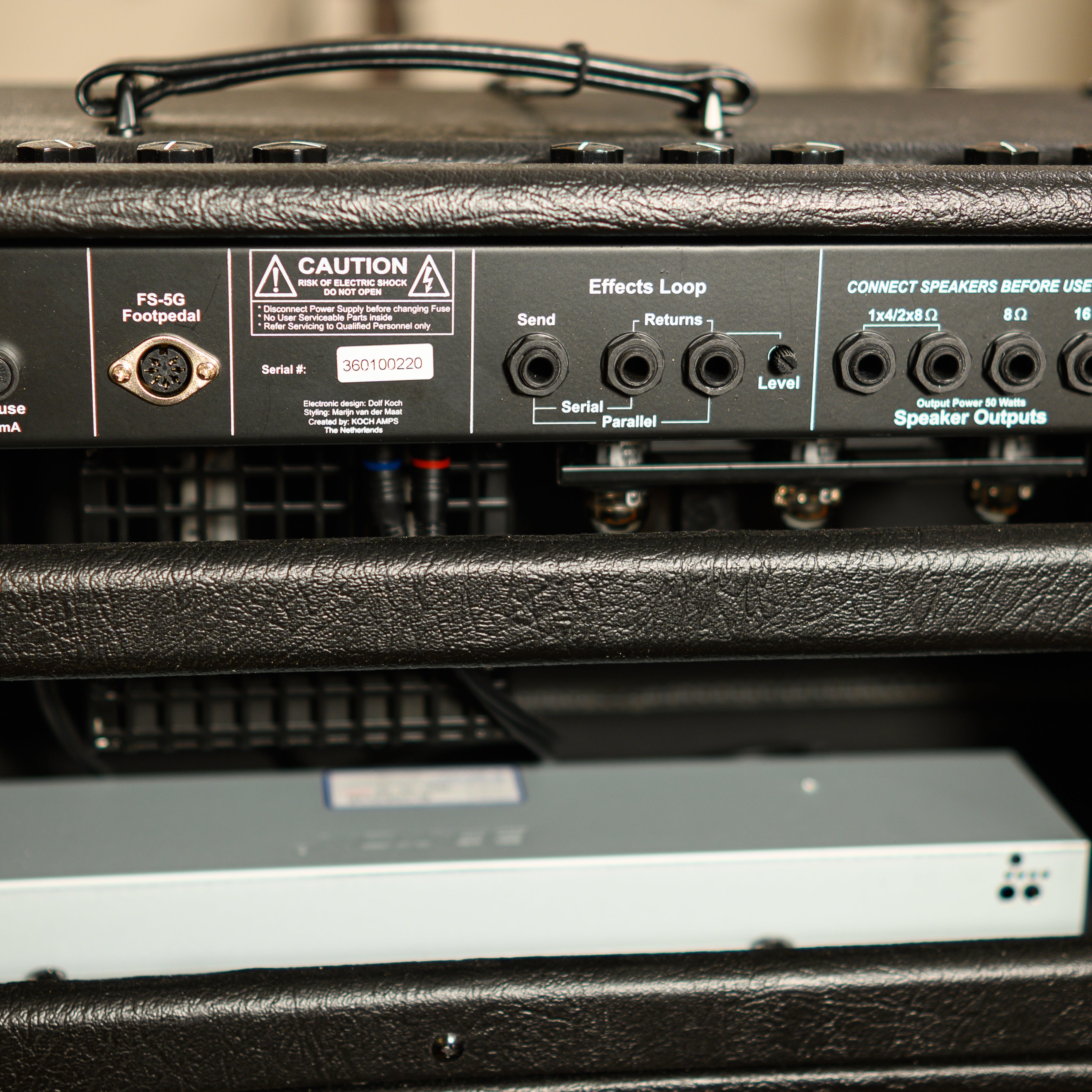 The Greg 50W Amplifier Head