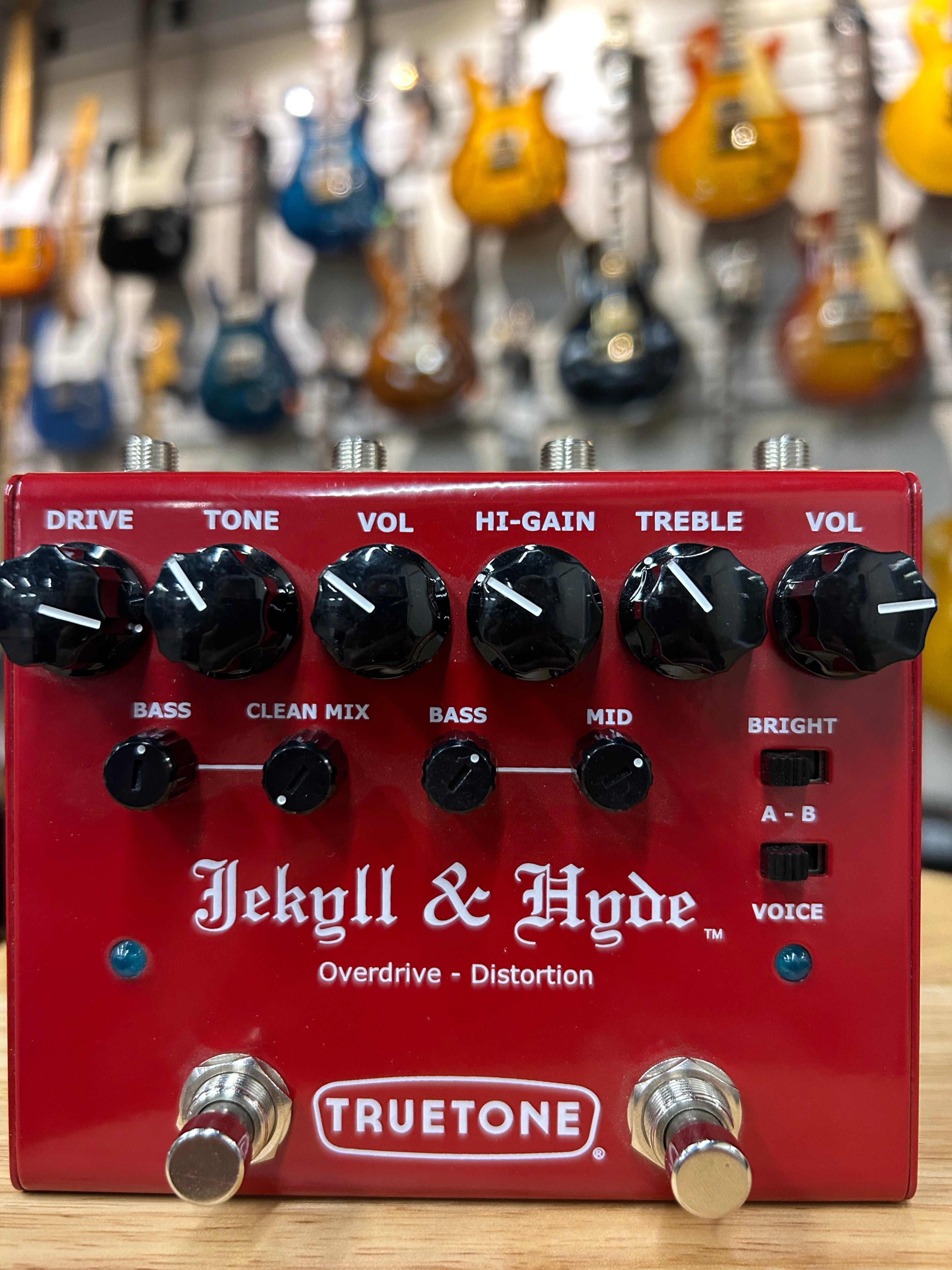 Jekyll & Hyde Overdrive Distortion Guitar Pedal