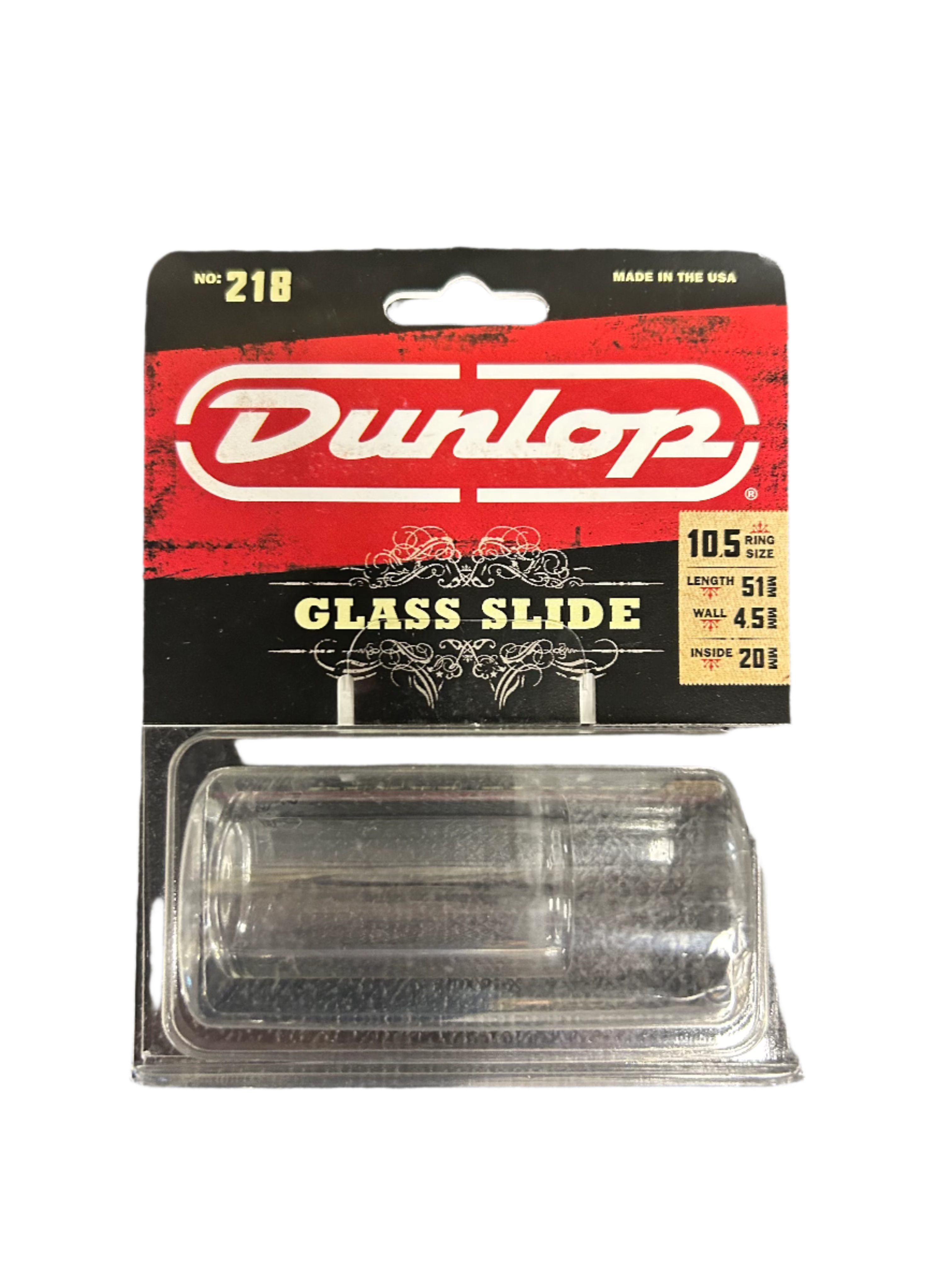 218 Glass Slide Heavy Short/Medium