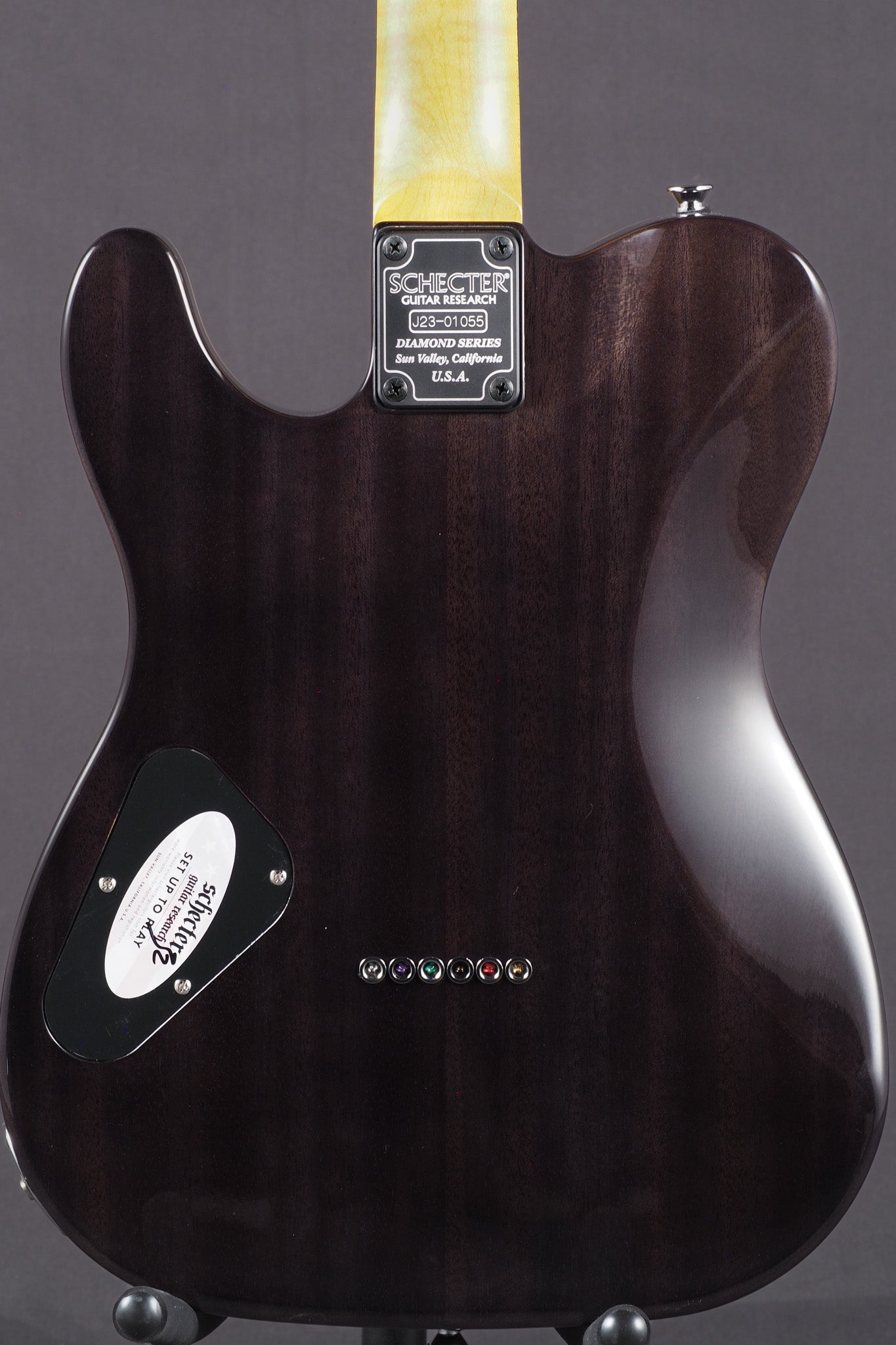 PT Classic - Transparent Black Burst