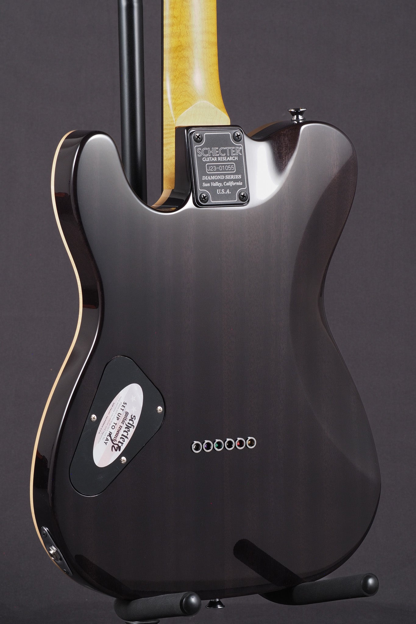 PT Classic - Transparent Black Burst