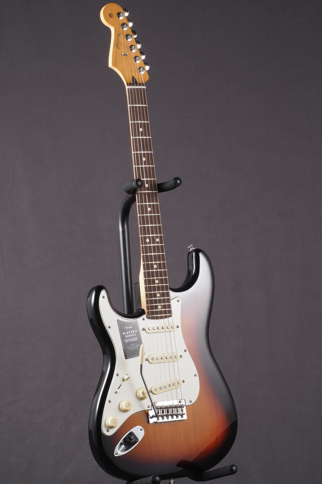 Player II Stratocaster Left Handed - 3 Tone Sunburst