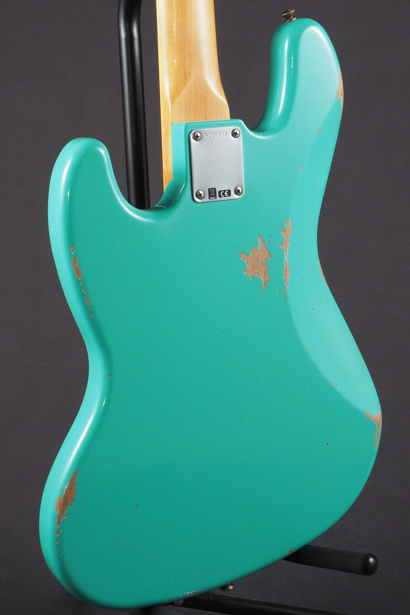 '64 Jazz Bass Relic - Sea Foam Green