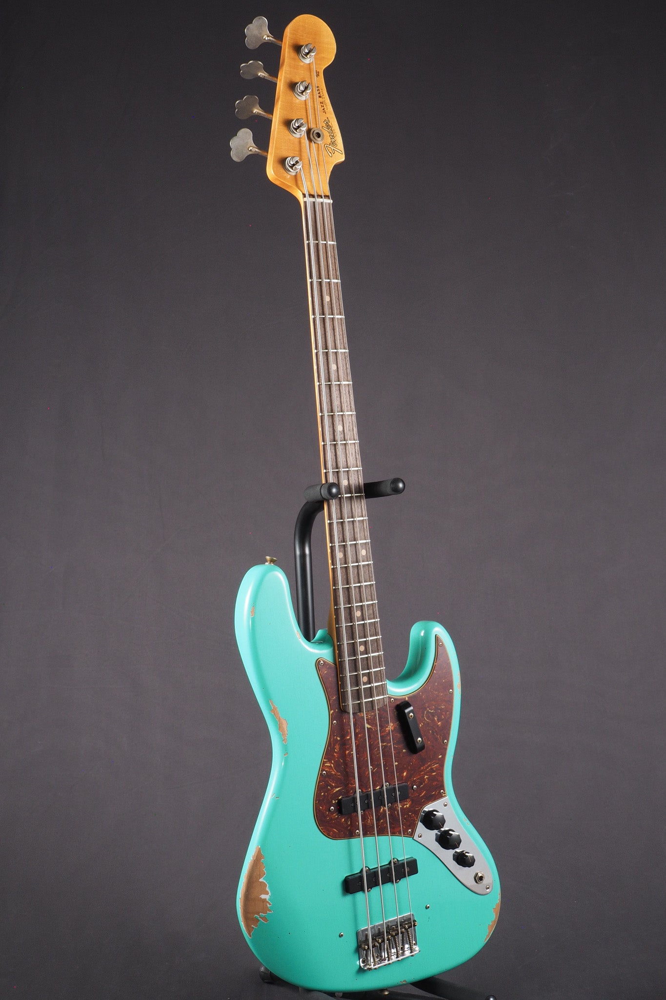 '64 Jazz Bass Relic - Sea Foam Green