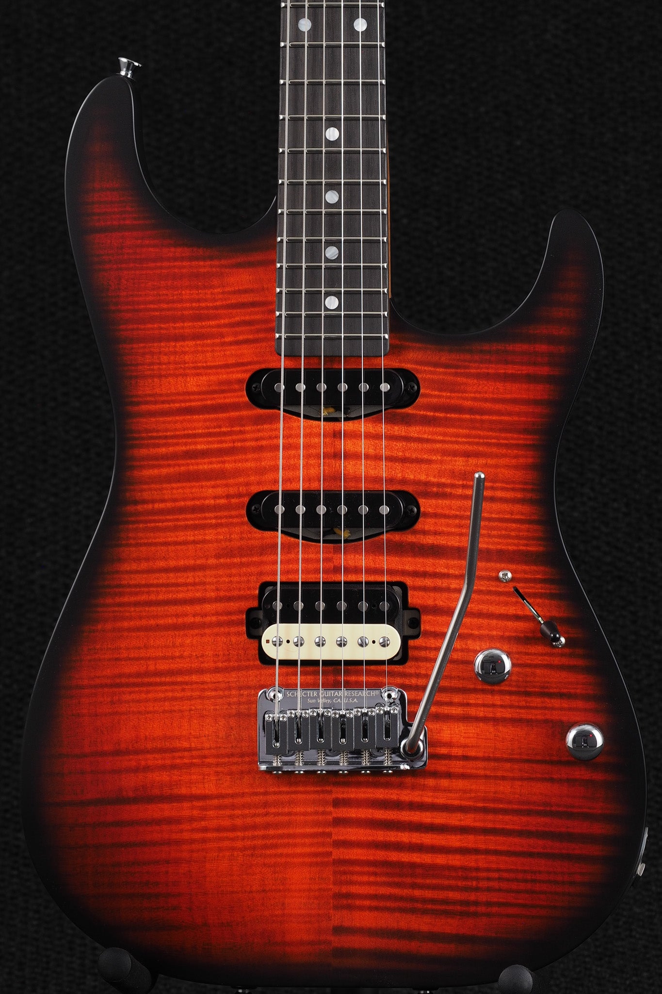 USA Sunset Custom-II HSS - Tiger Eye Satin