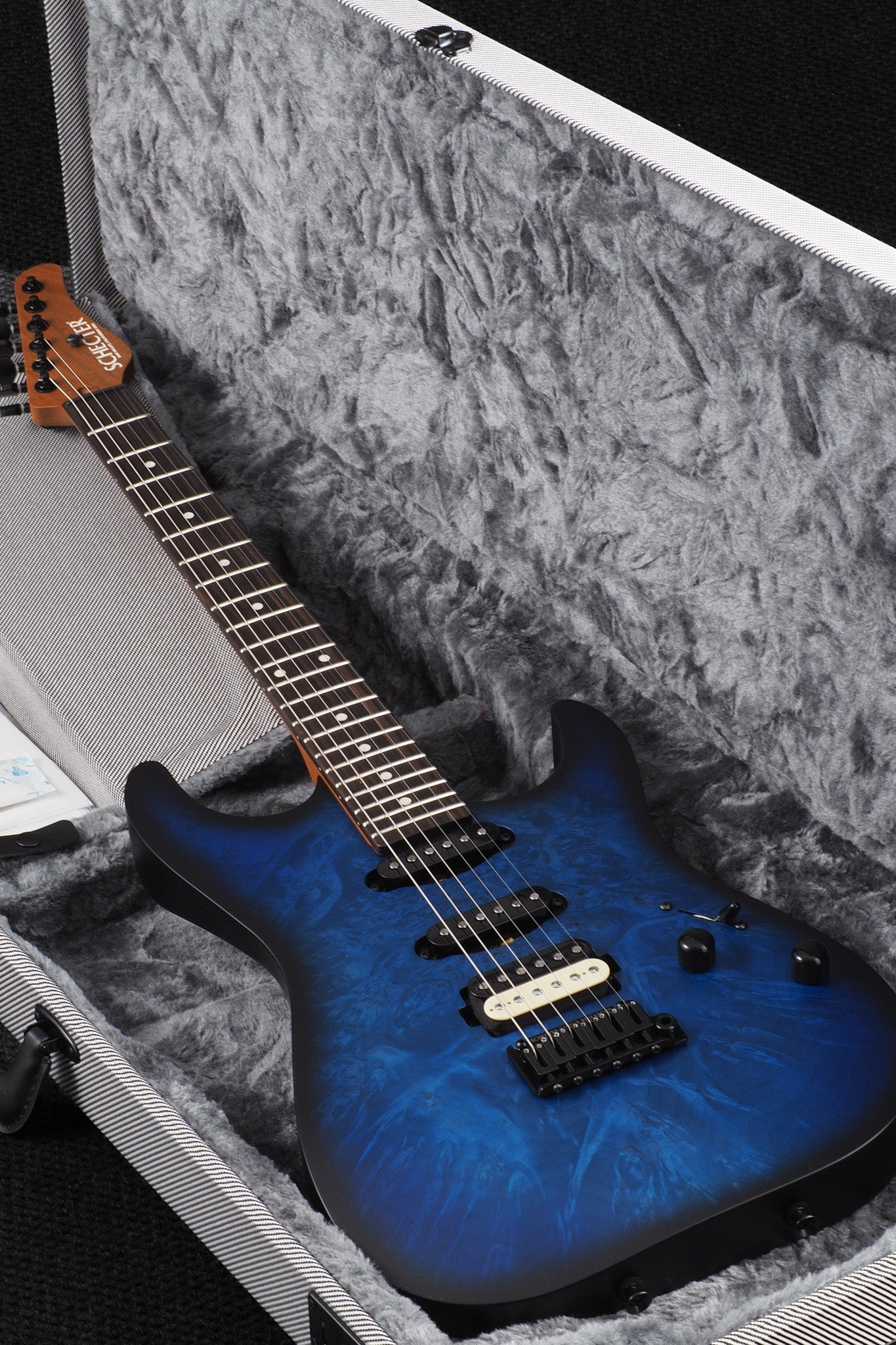 USA Sunset Custom-II HSS - Ocean Blue Burst Satin