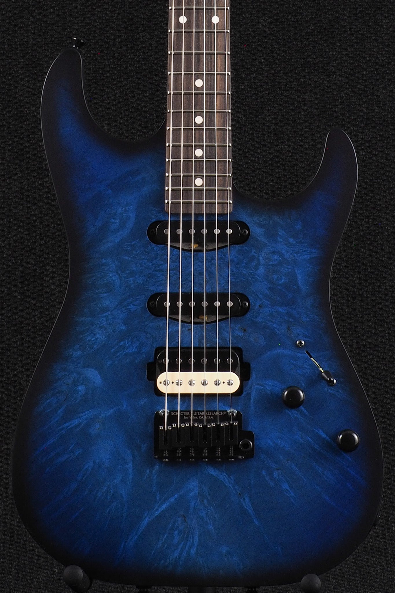 USA Sunset Custom-II HSS - Ocean Blue Burst Satin