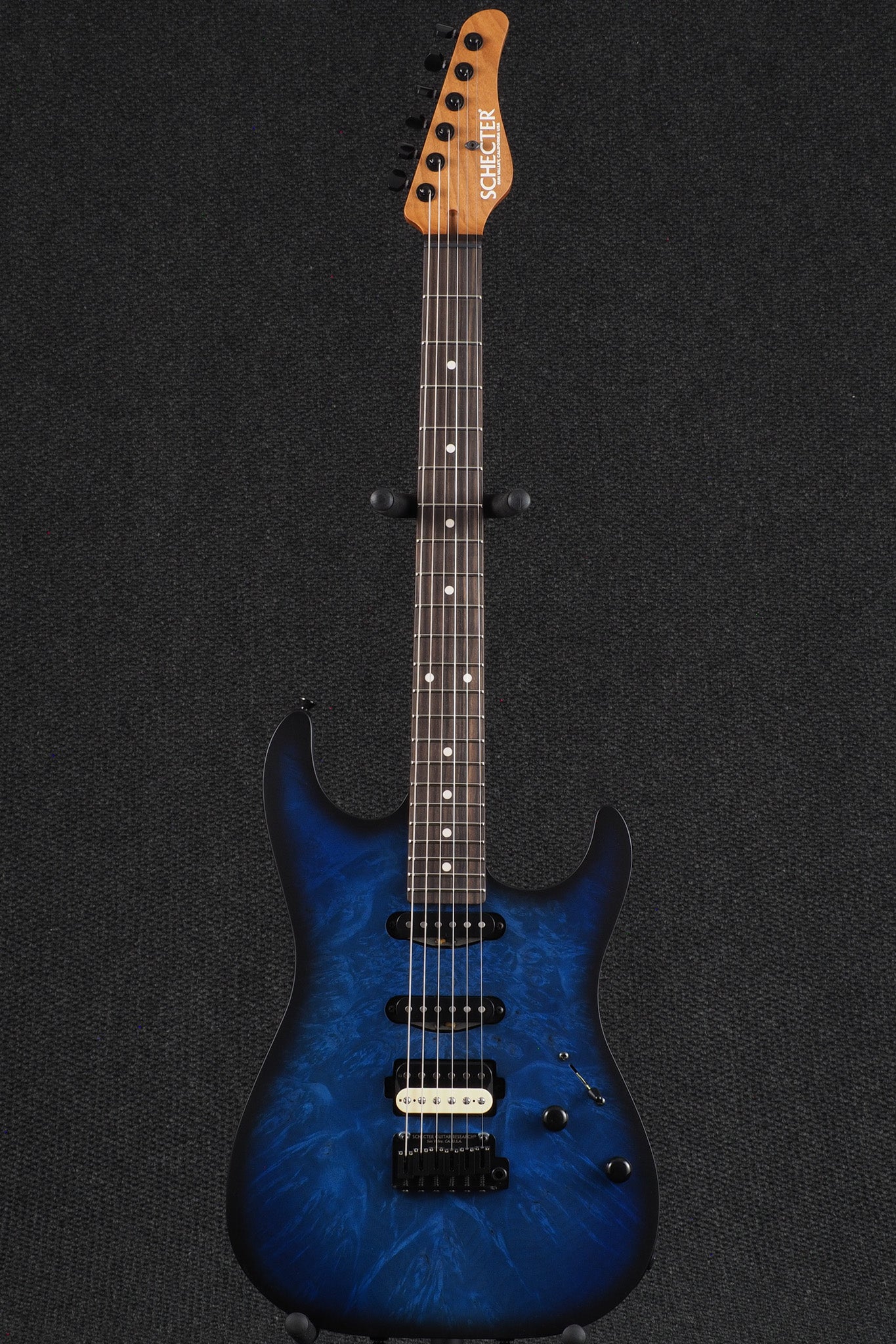 USA Sunset Custom-II HSS - Ocean Blue Burst Satin