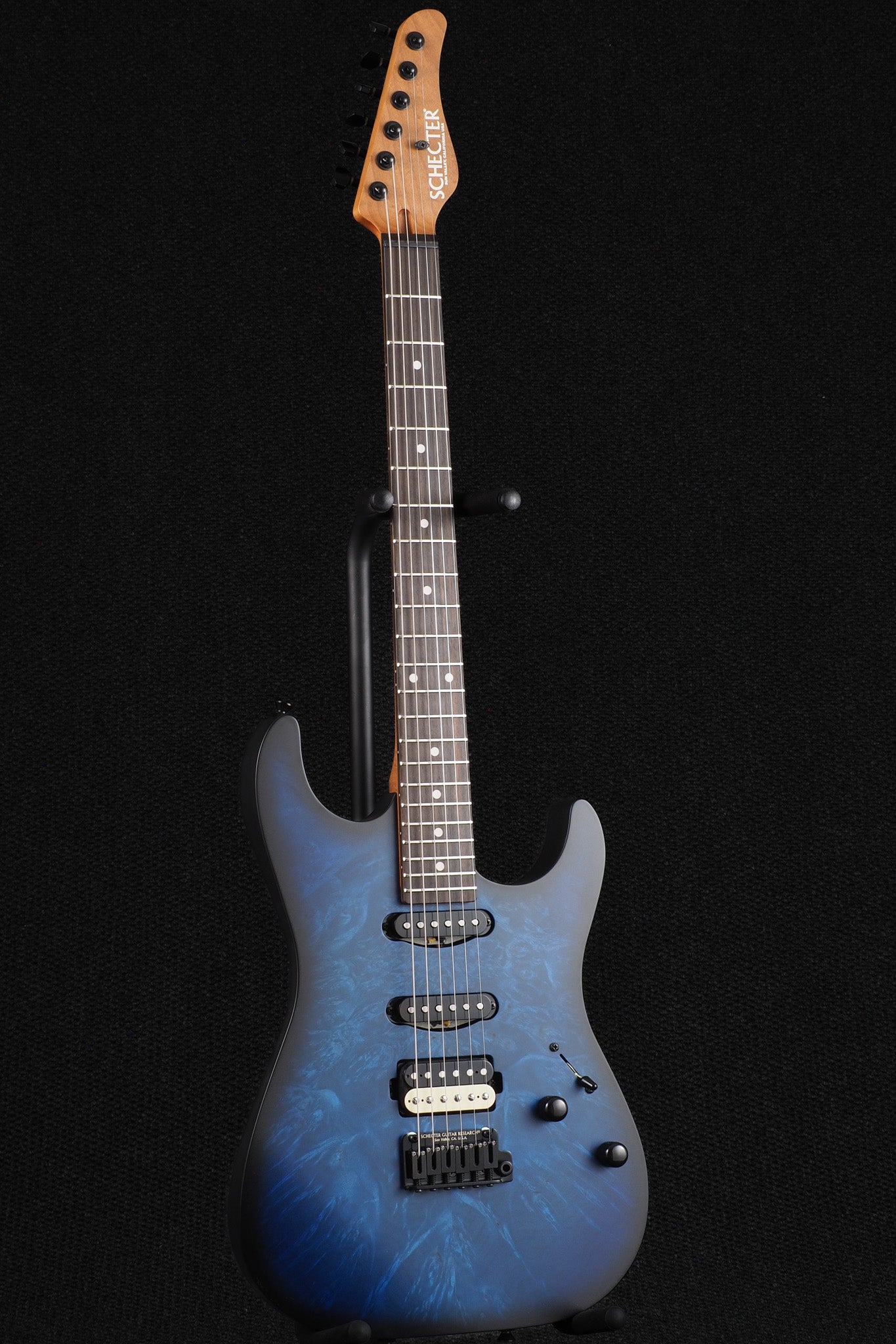 USA Sunset Custom-II HSS - Ocean Blue Burst Satin