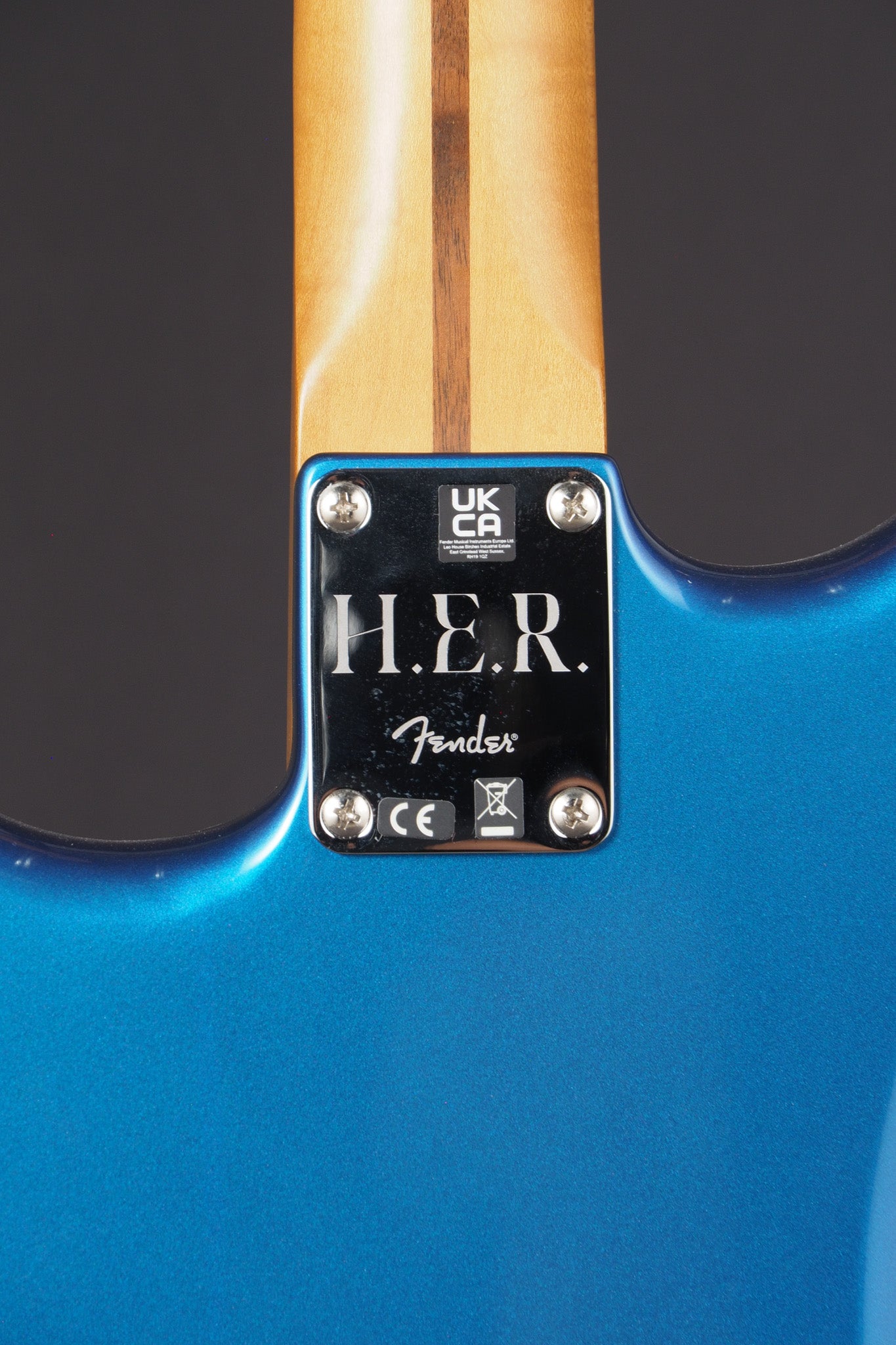 Limited Edition H.E.R. Stratocaster - Blue Marlin