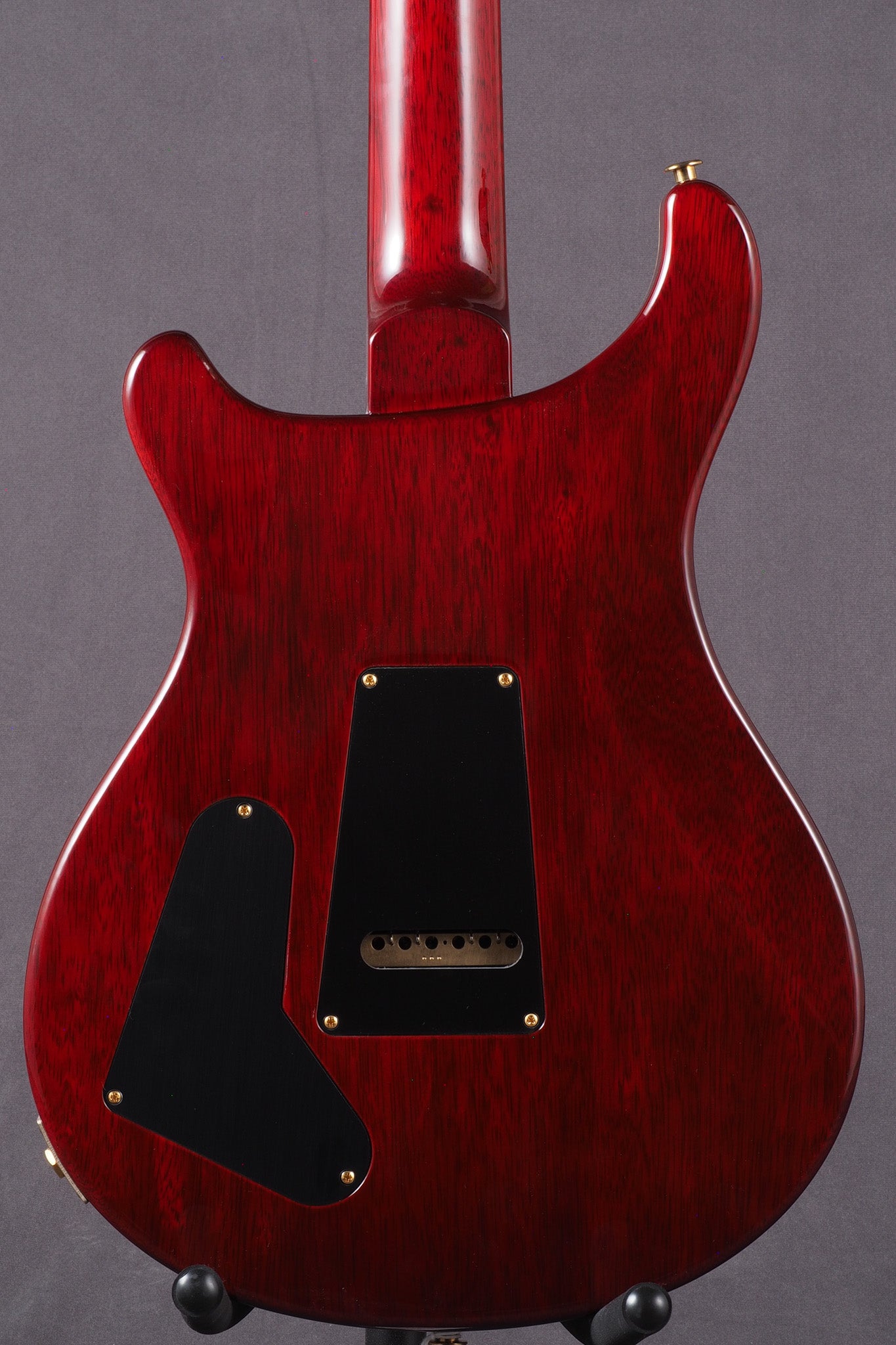 Studio Wood Library 10 Top, Brazilian Board, Korina - Fire Red Burst