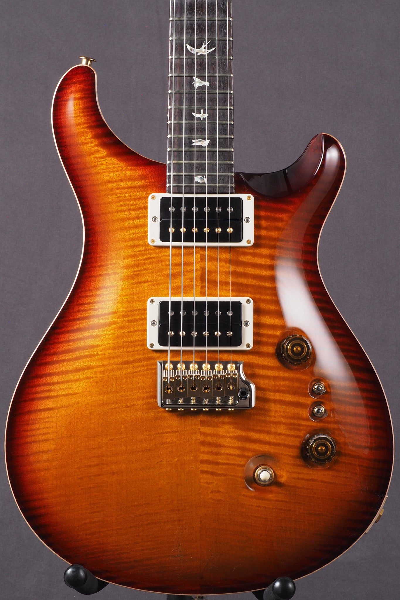 Custom 24-08 10 Top - Dark Cherry Burst