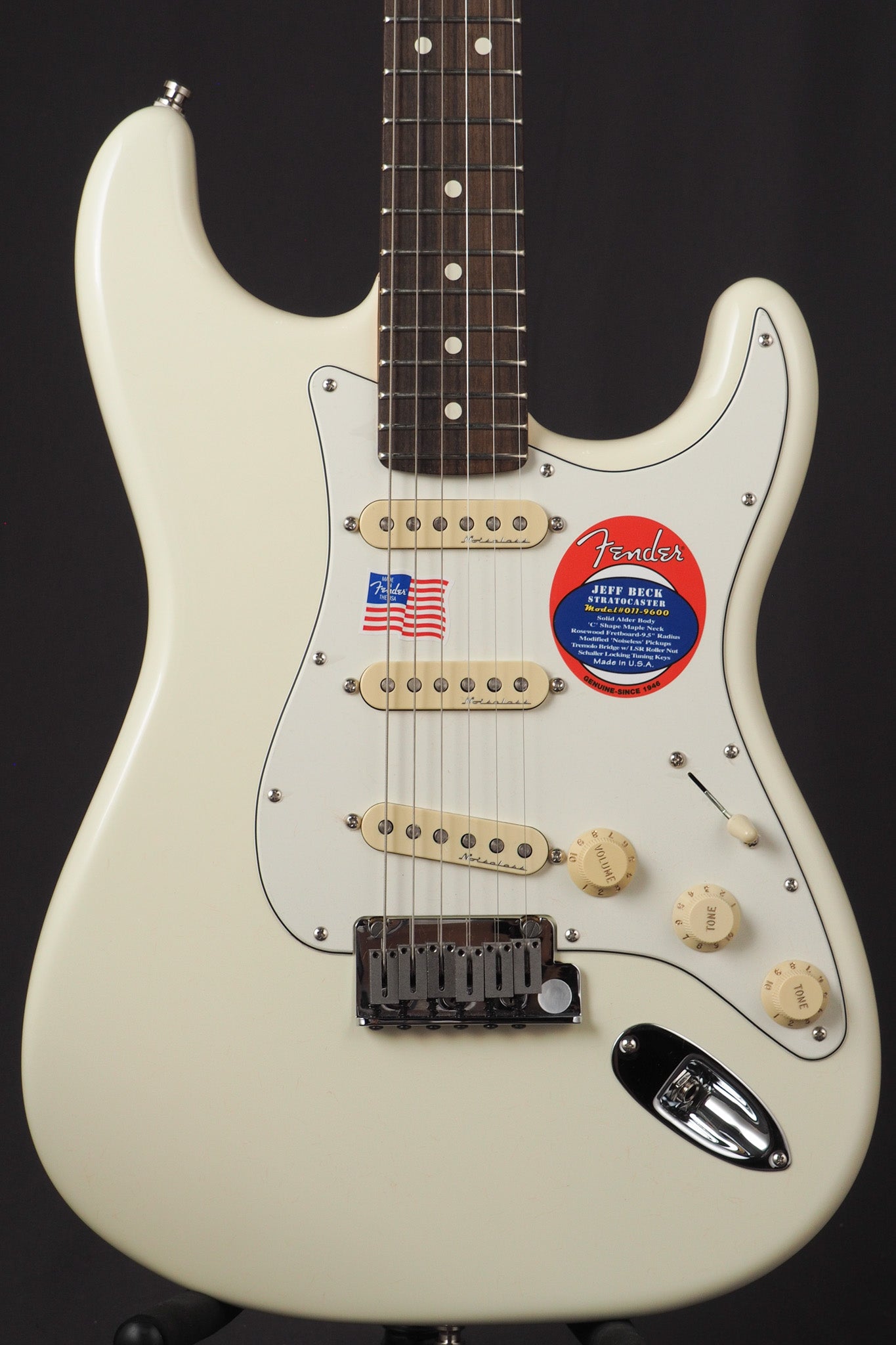 Jeff Beck Stratocaster - Olympic White