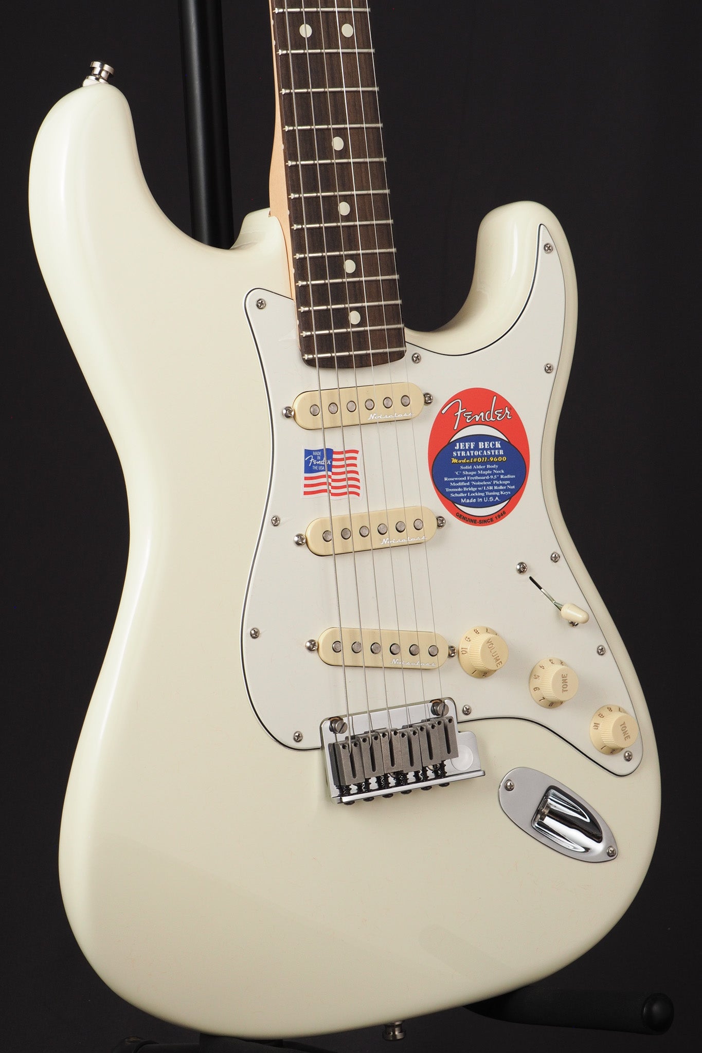 Jeff Beck Stratocaster - Olympic White