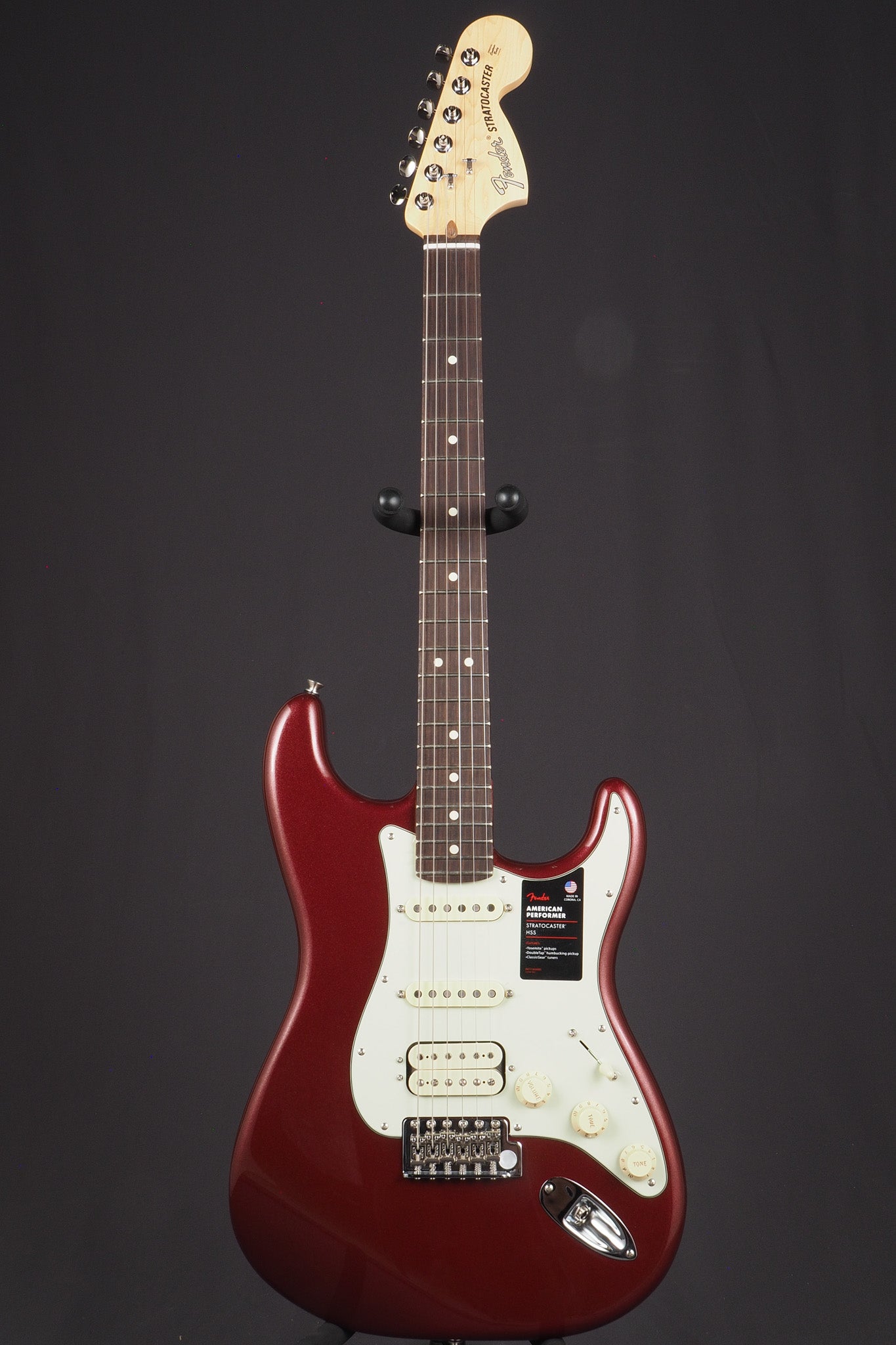 American Performer Stratocaster HSS - Aubergine