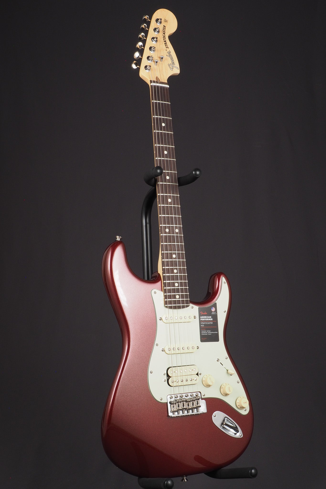 American Performer Stratocaster HSS - Aubergine