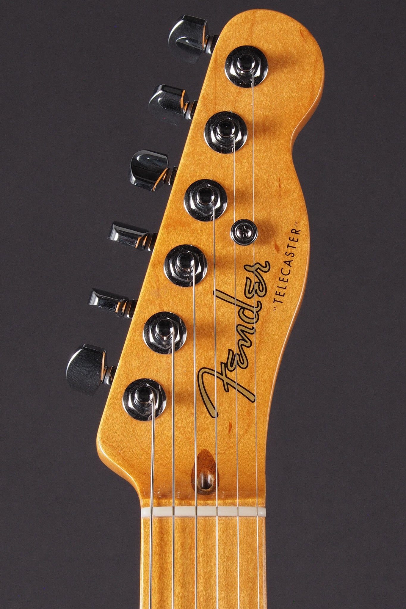 American Deluxe Ash Telecaster -  Butterscotch Blonde