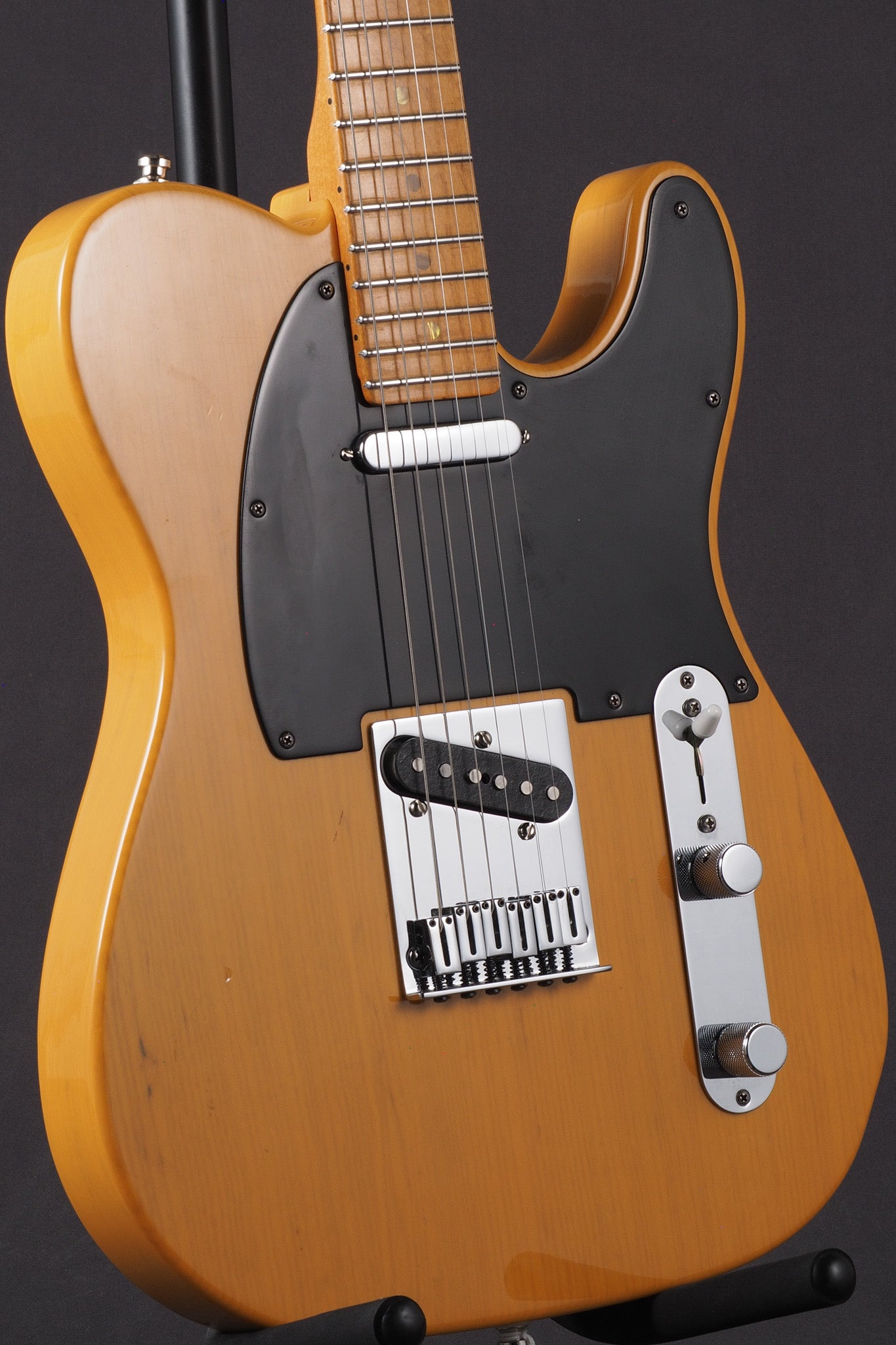 American Deluxe Ash Telecaster -  Butterscotch Blonde