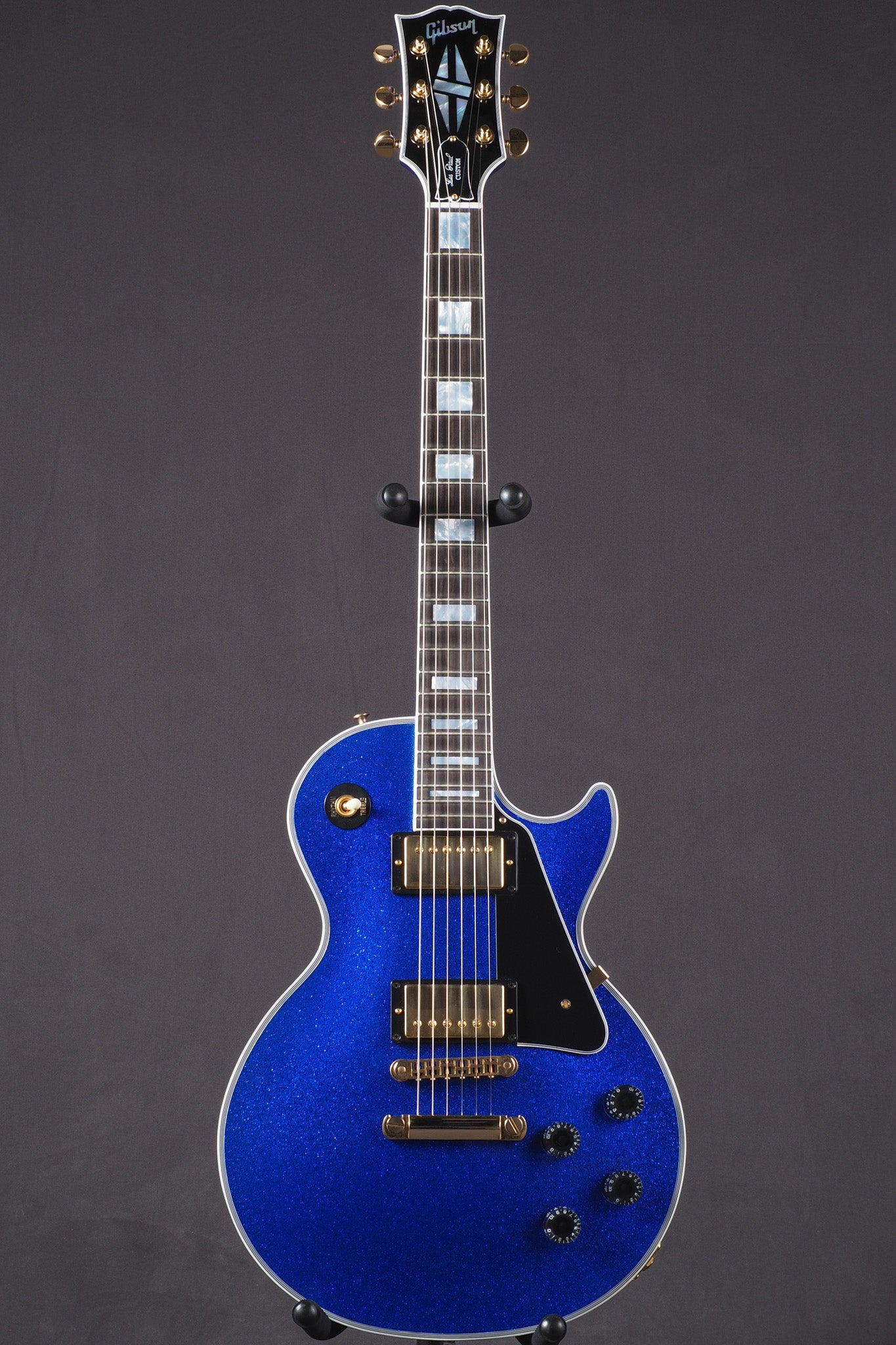 Les Paul Custom - Dark Blue Sparkle