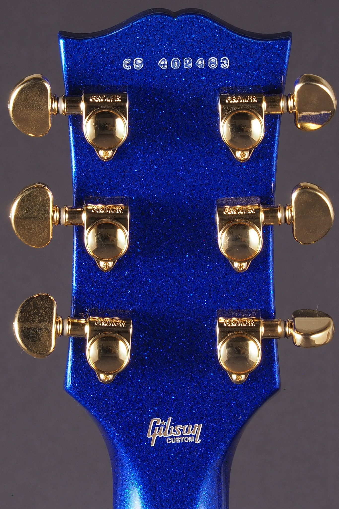 Les Paul Custom - Dark Blue Sparkle